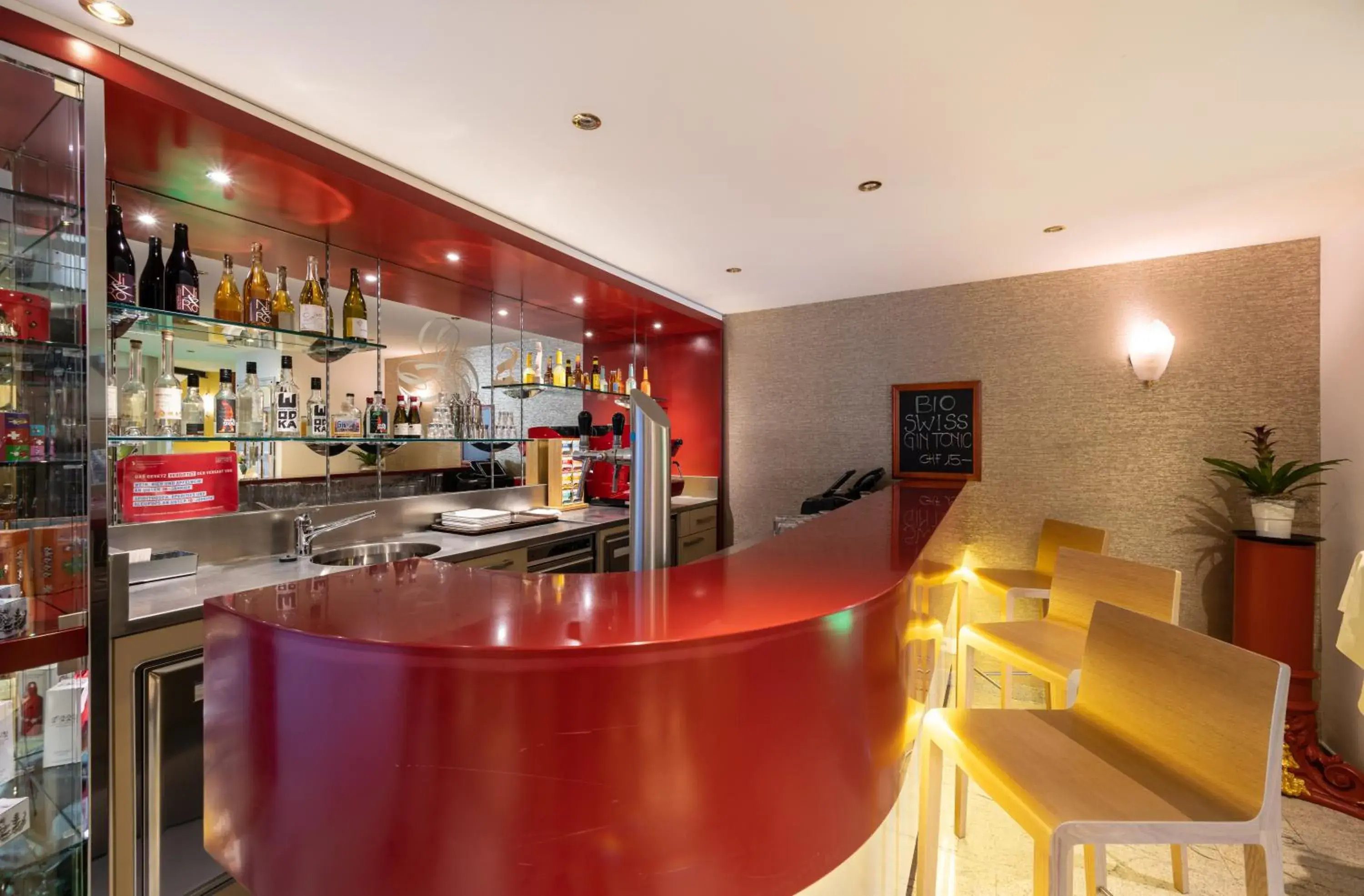 Lounge or bar in GAIA Hotel Basel - the sustainable 4 star hotel Lounge or bar in GAIA Hotel Basel - the sustainable 4 star hotel