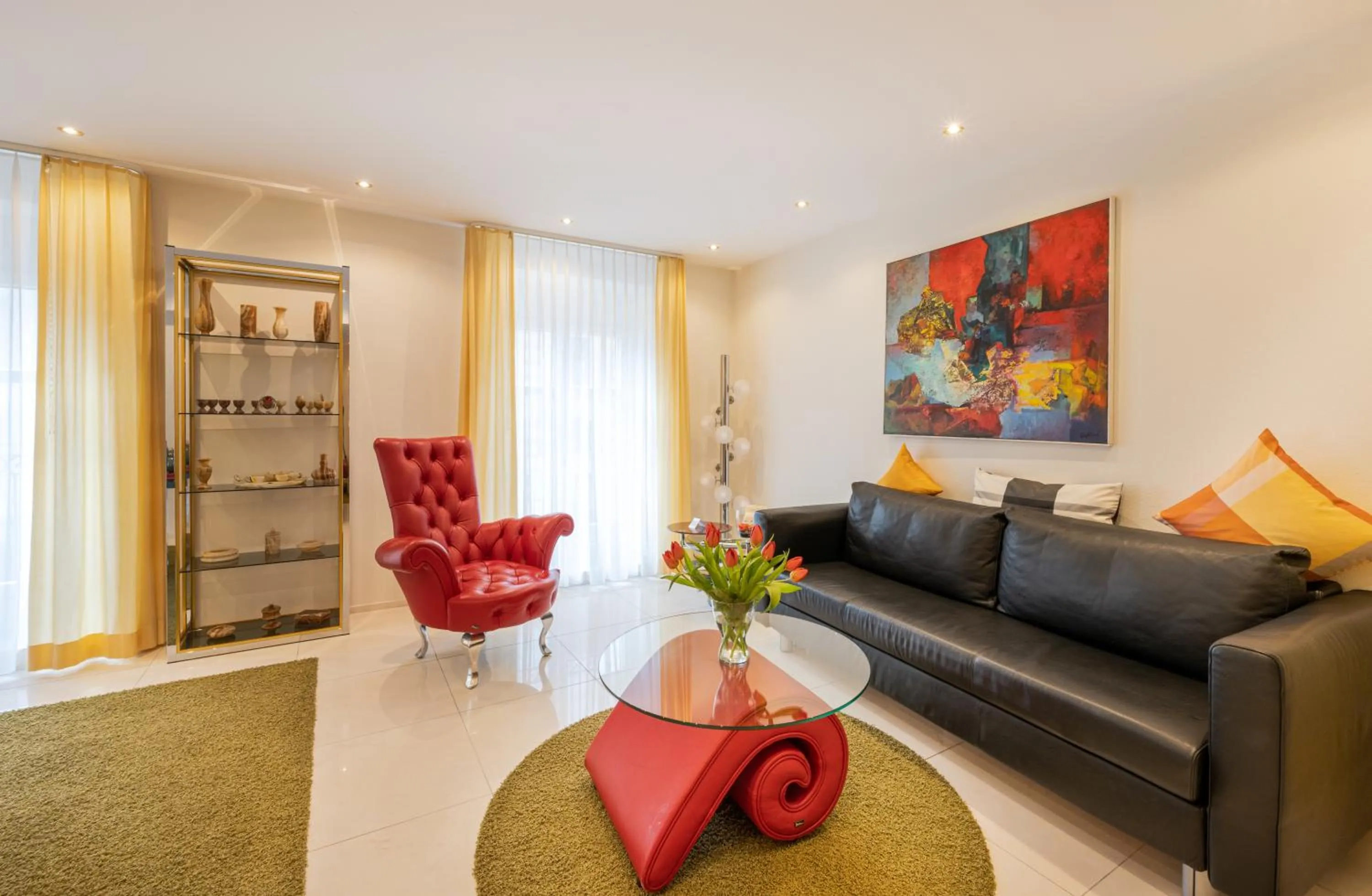 Living room in GAIA Hotel Basel - the sustainable 4 star hotel