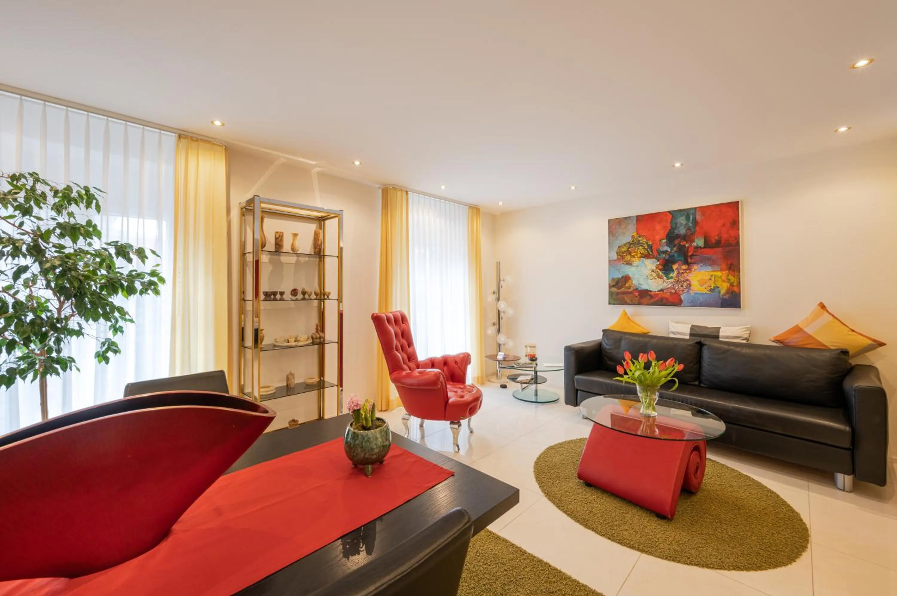 Living room in GAIA Hotel Basel - the sustainable 4 star hotel