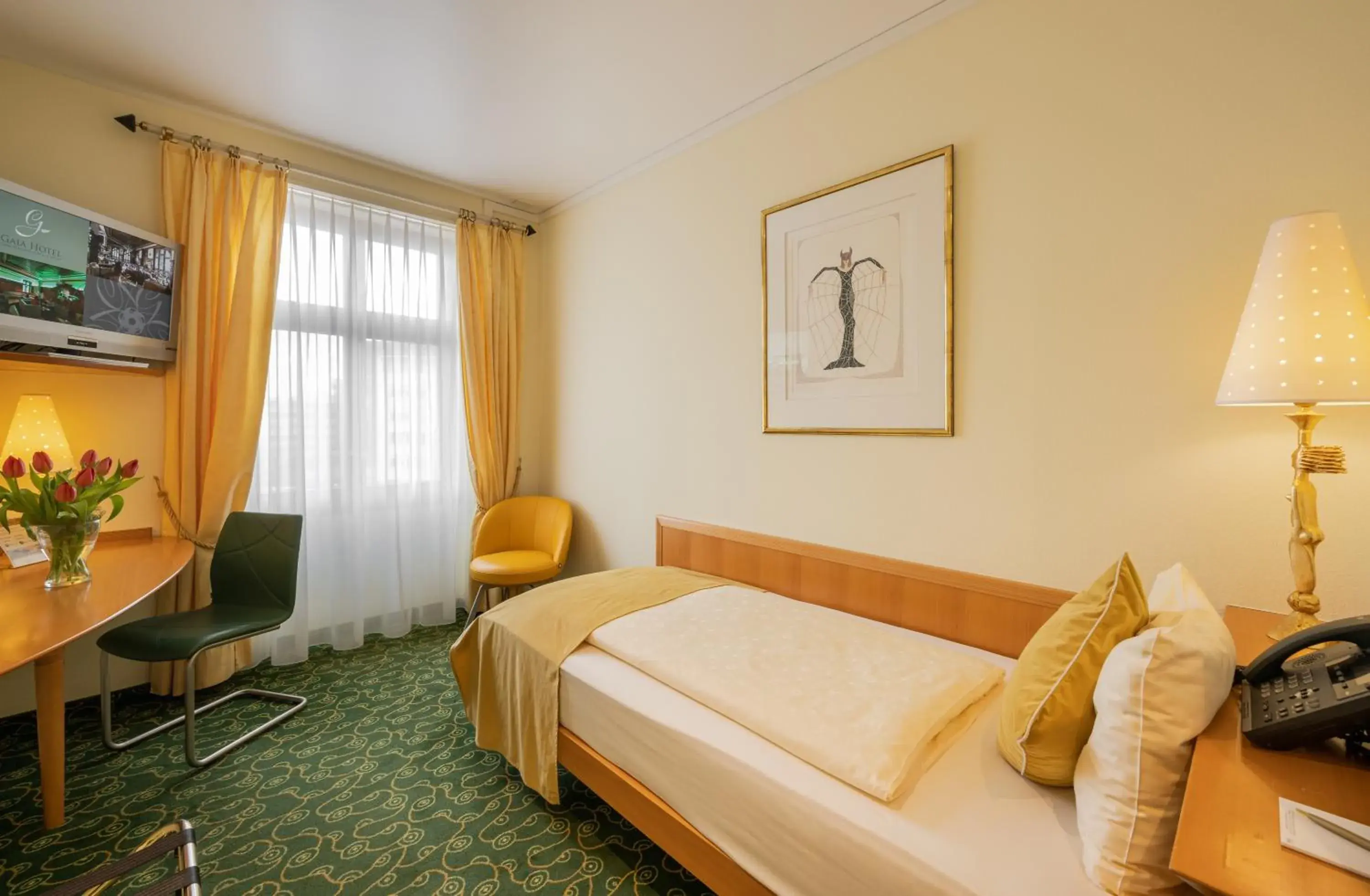 Photo of the whole room, Bed in GAIA Hotel Basel - the sustainable 4 star hotel Photo of the whole room, Bed in GAIA Hotel Basel - the sustainable 4 star hotel