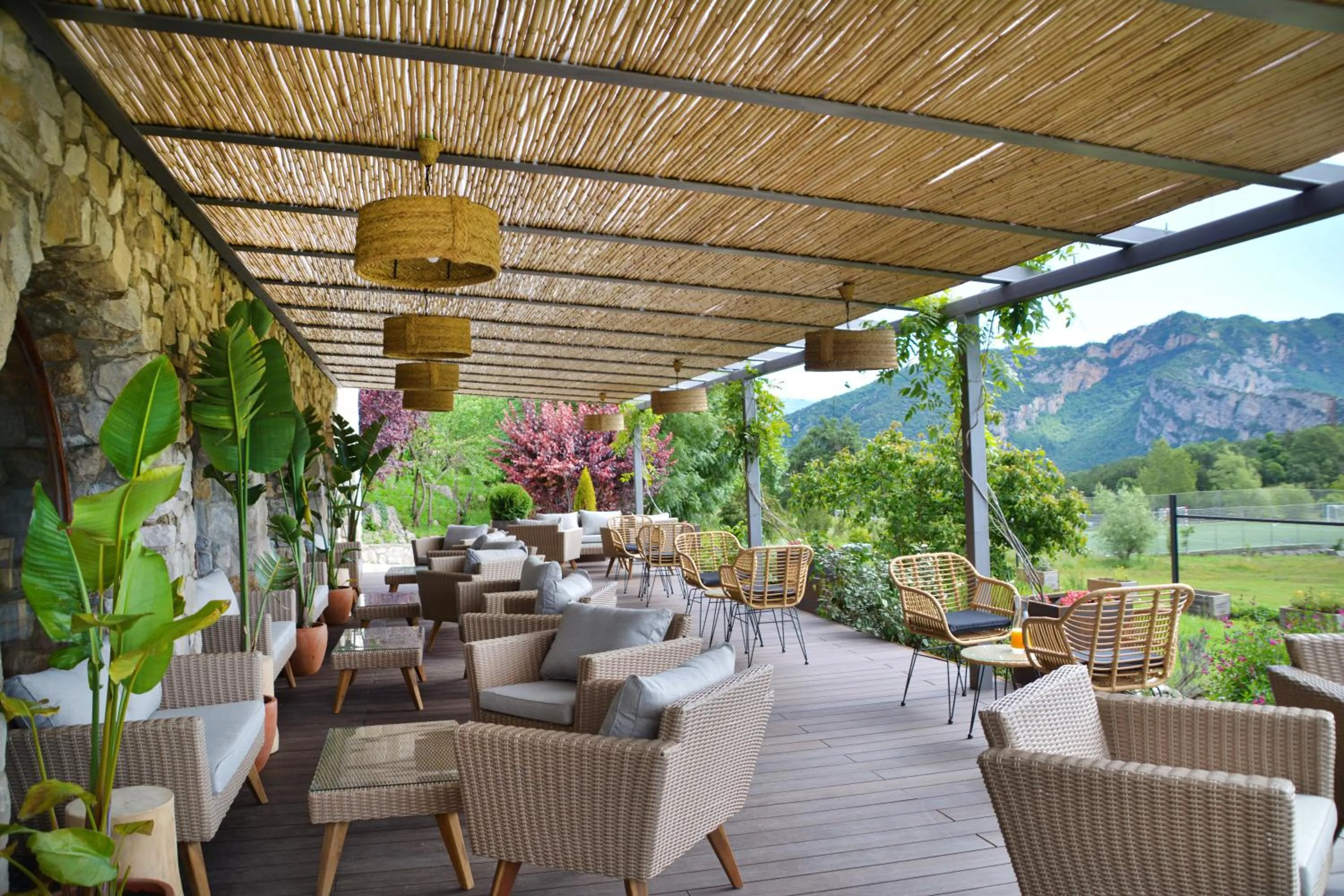 Living room in El Jou Nature