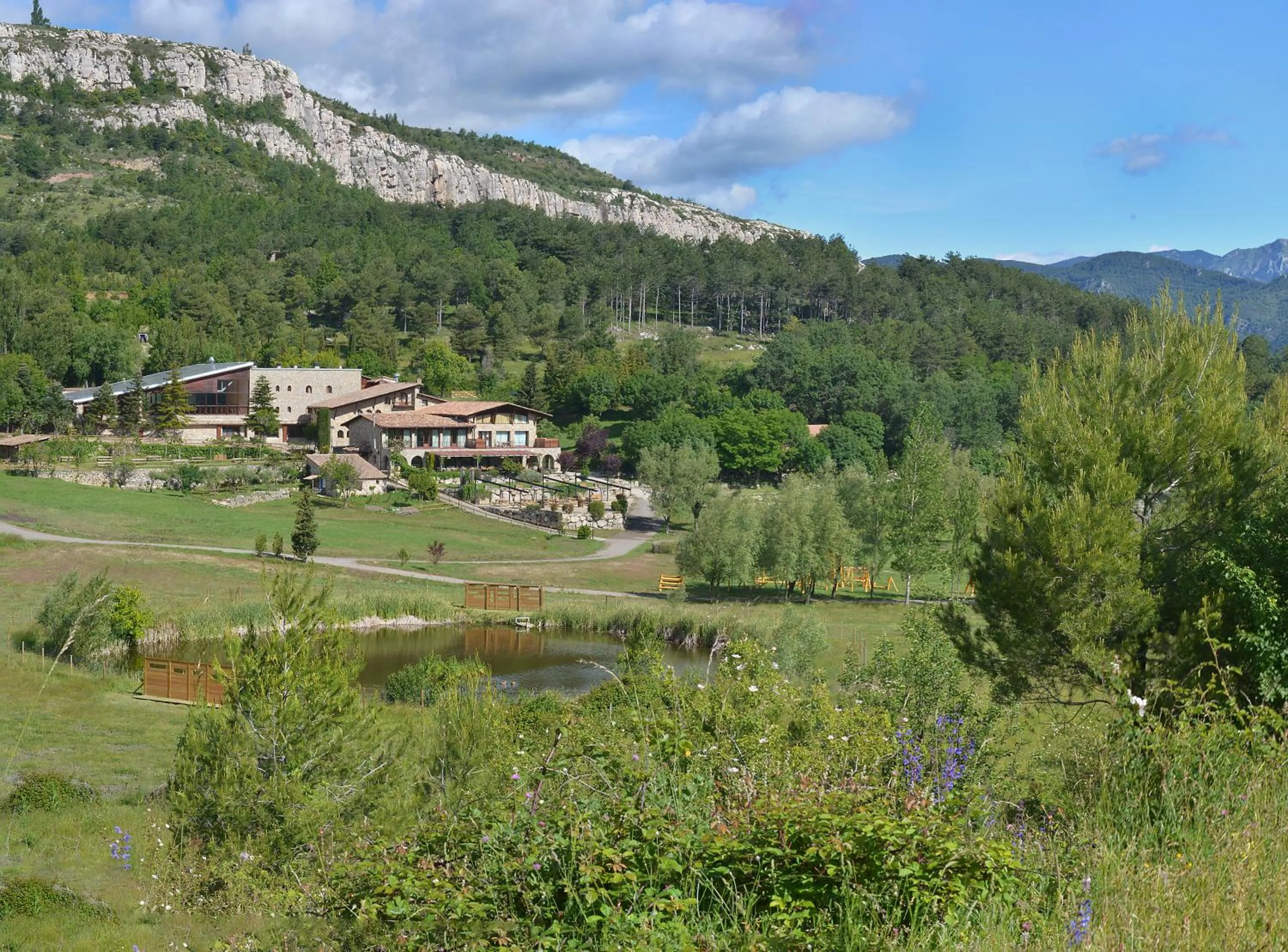 Bird's eye view in El Jou Nature