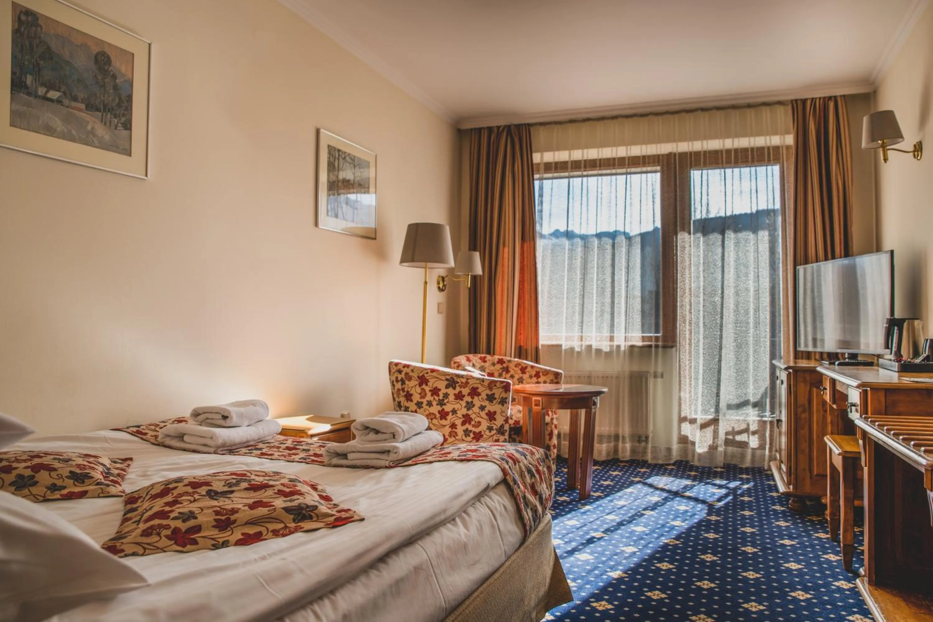 Photo of the whole room, Bed in Krupówki 40