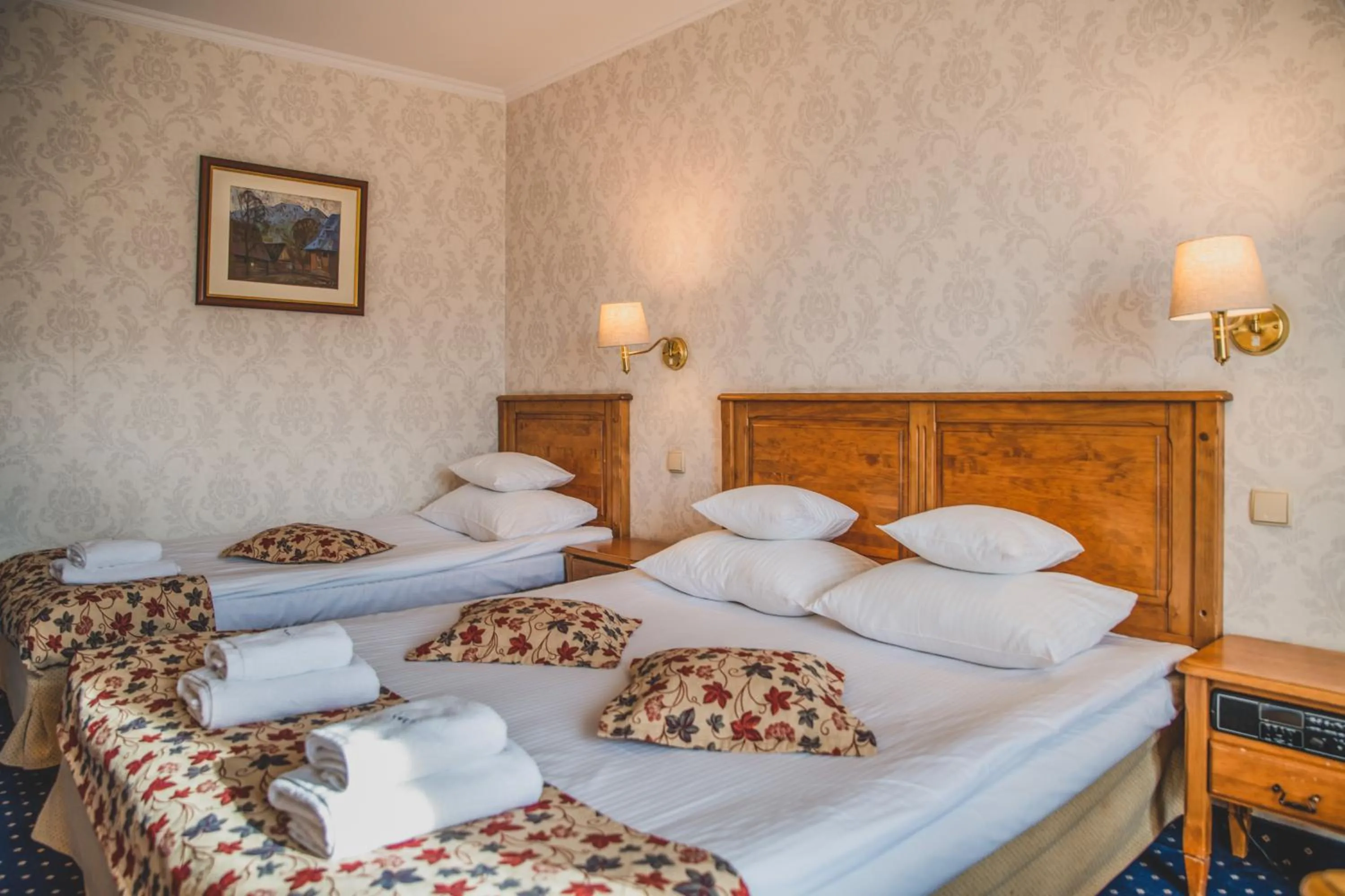 Photo of the whole room, Bed in Krupówki 40