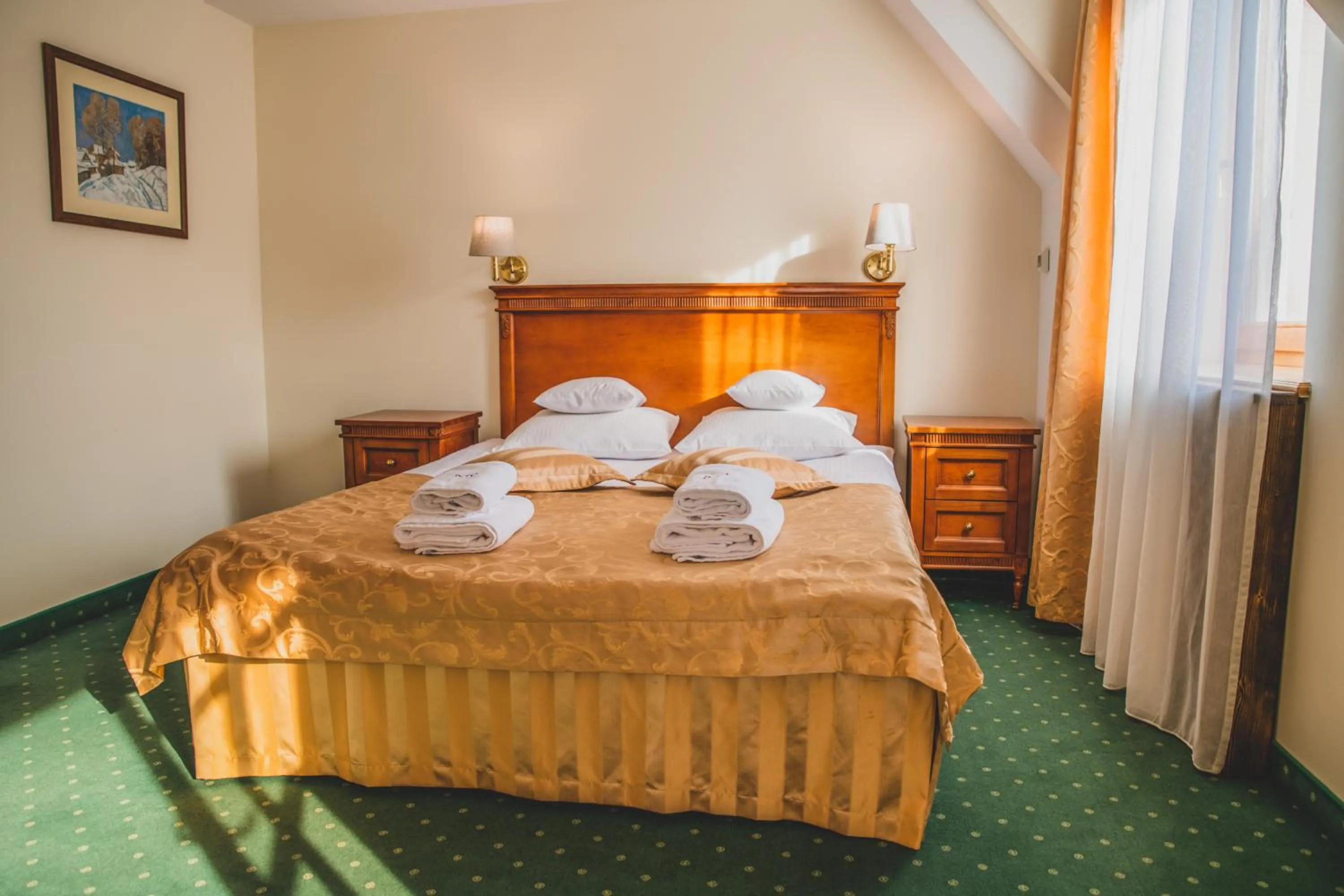 Photo of the whole room, Bed in Krupówki 40