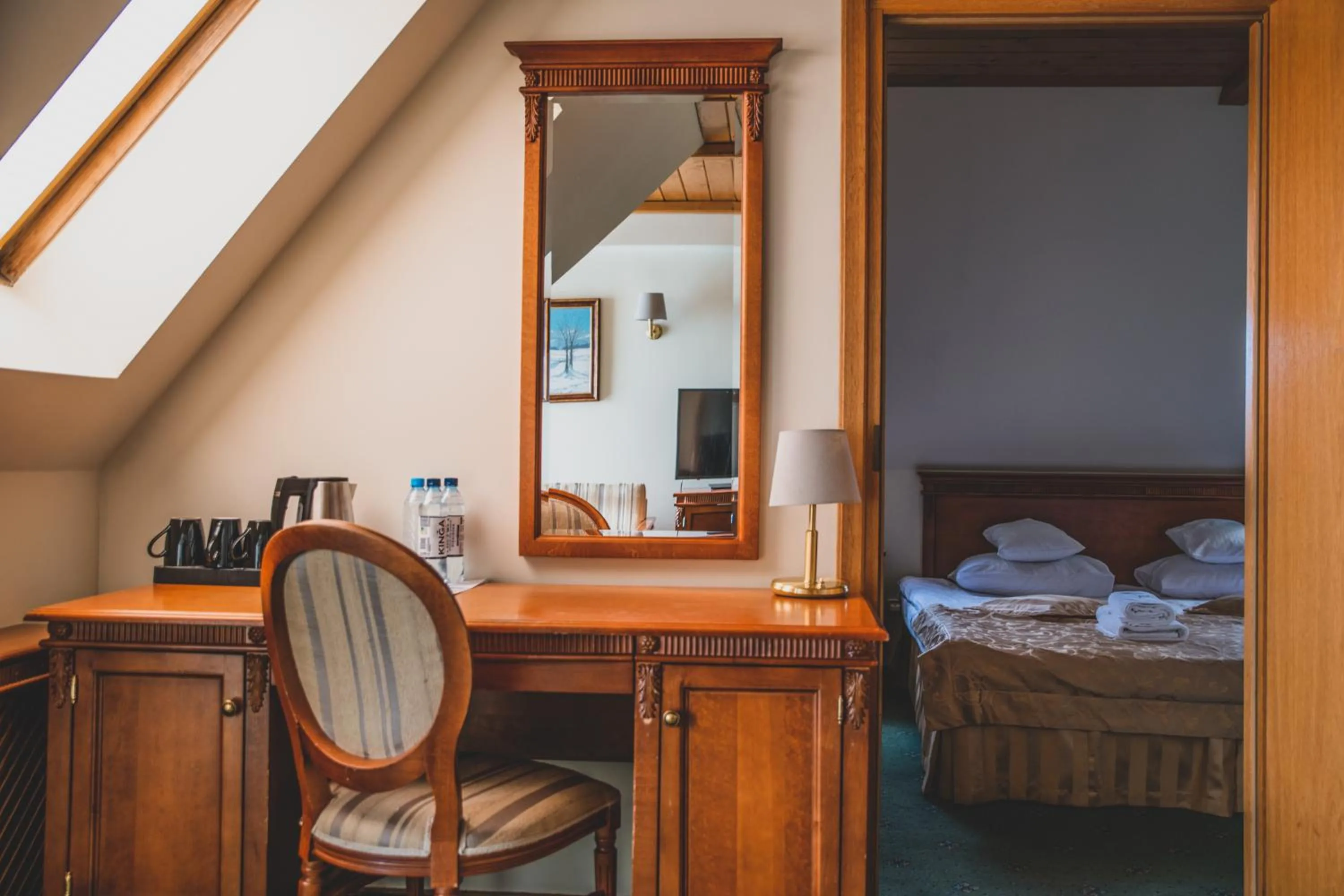 Photo of the whole room, Bed in Krupówki 40