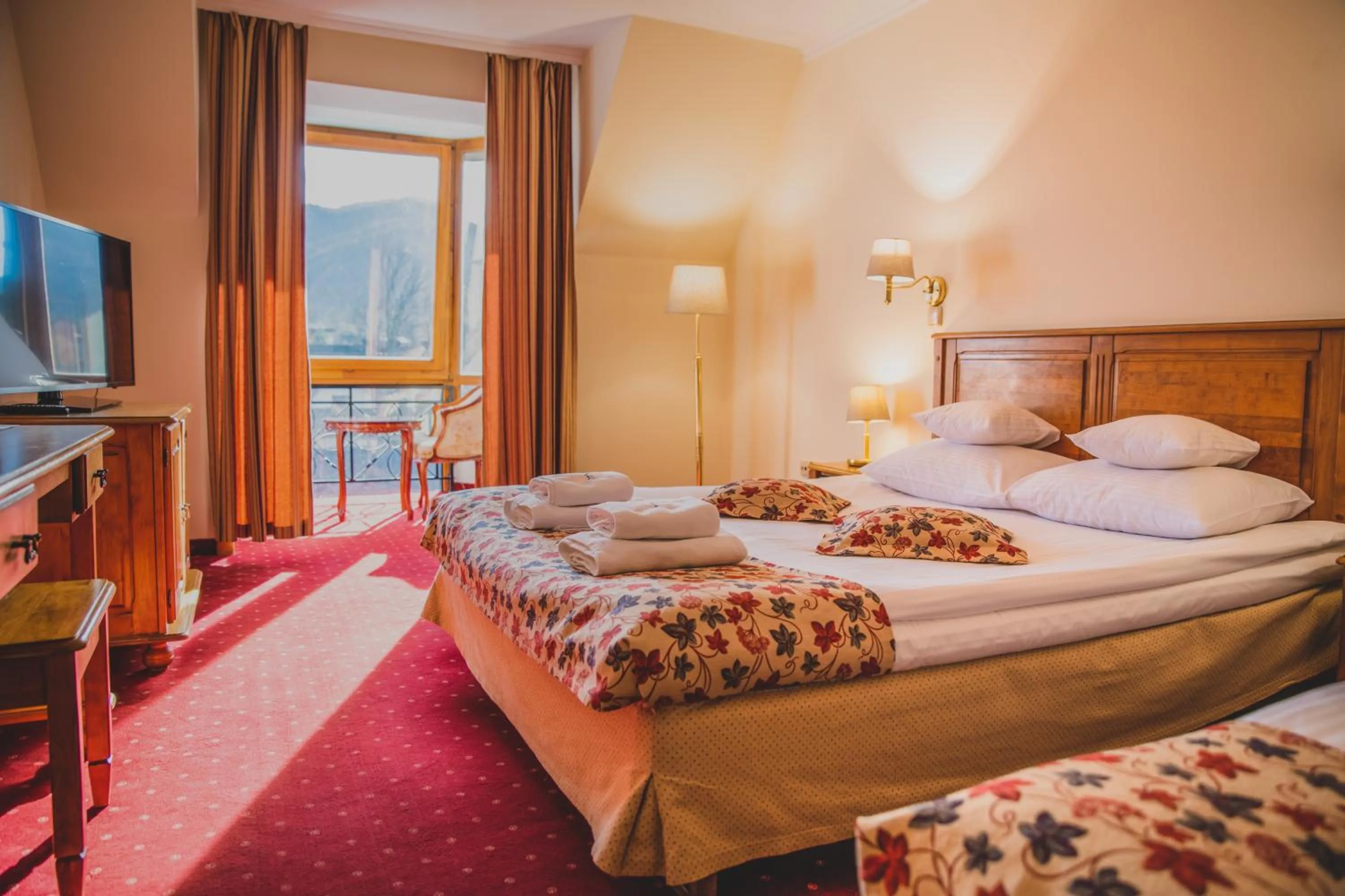 Photo of the whole room, Bed in Krupówki 40