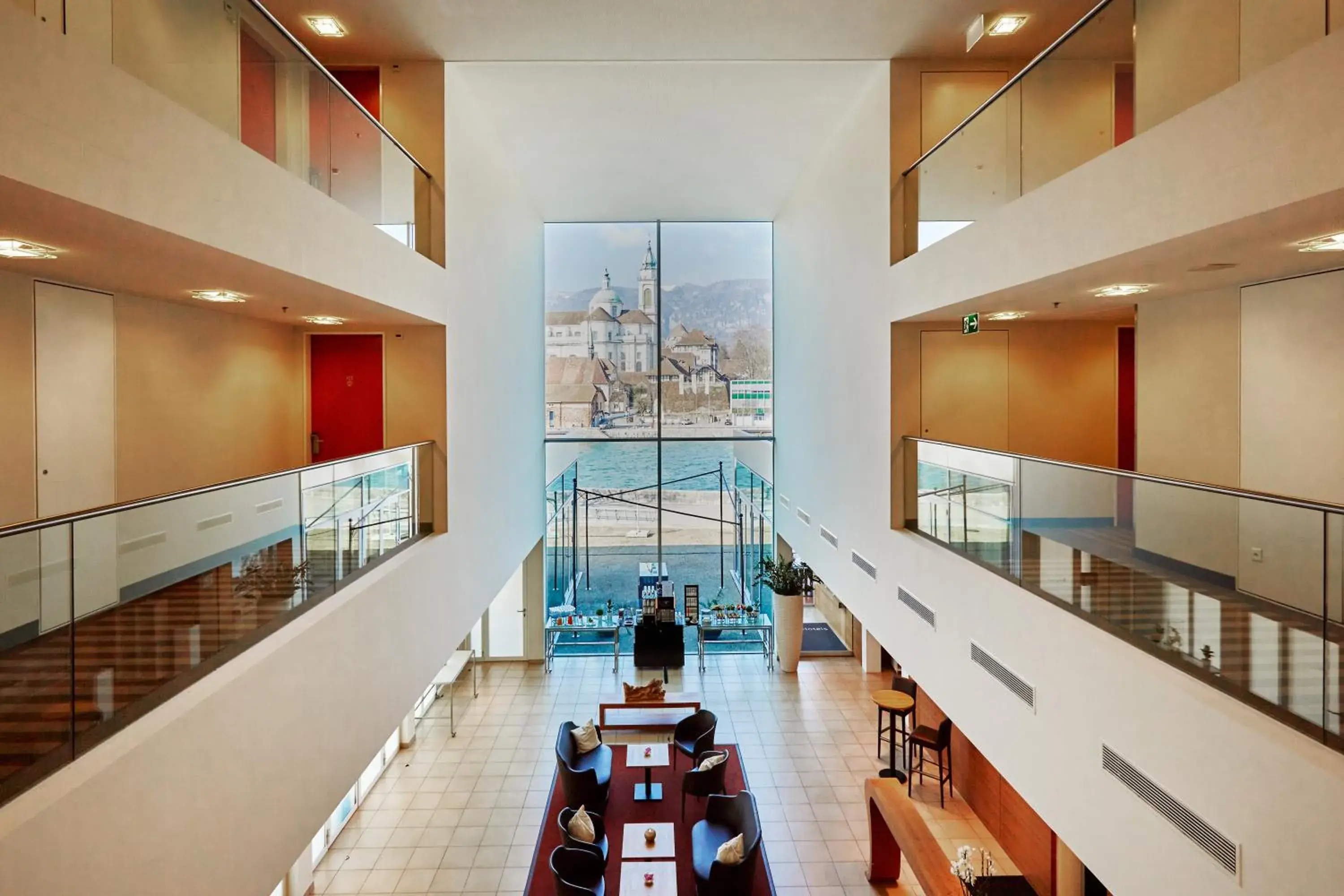 Lobby or reception in H4 Hotel Solothurn Lobby or reception in H4 Hotel Solothurn