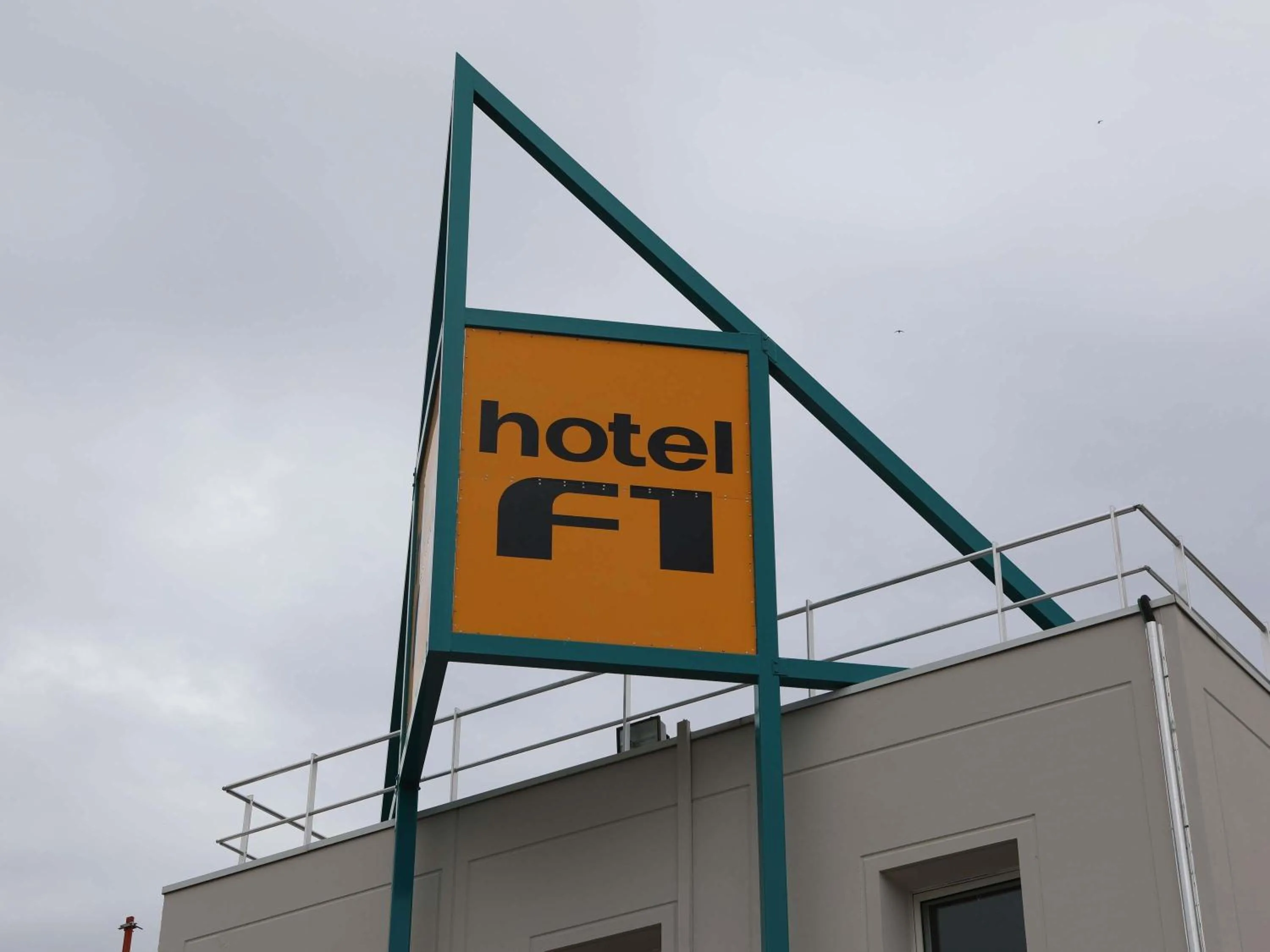 Property building in hotelF1 Orange Centre Echangeur A7 A9