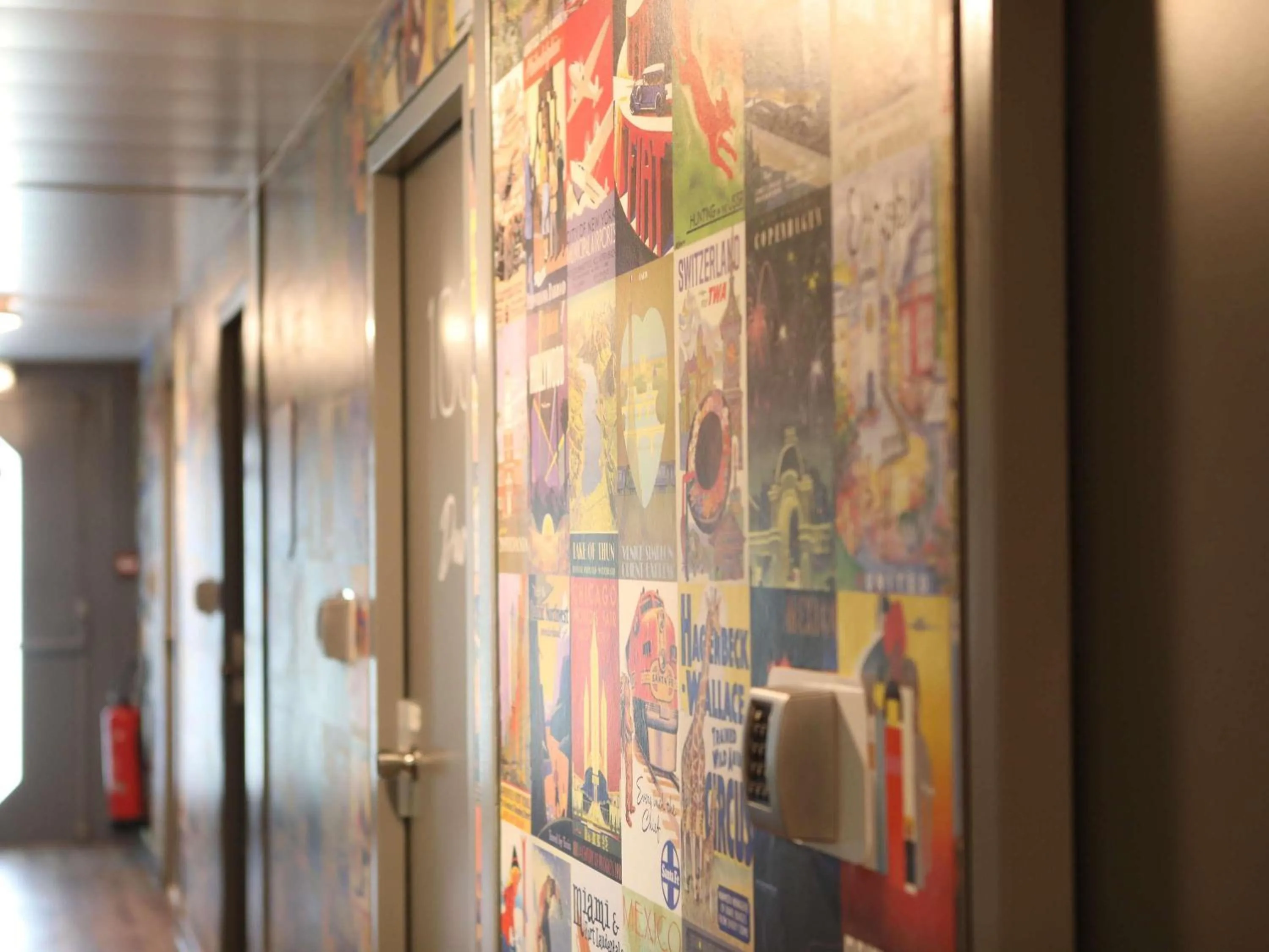 Property building in hotelF1 Orange Centre Echangeur A7 A9