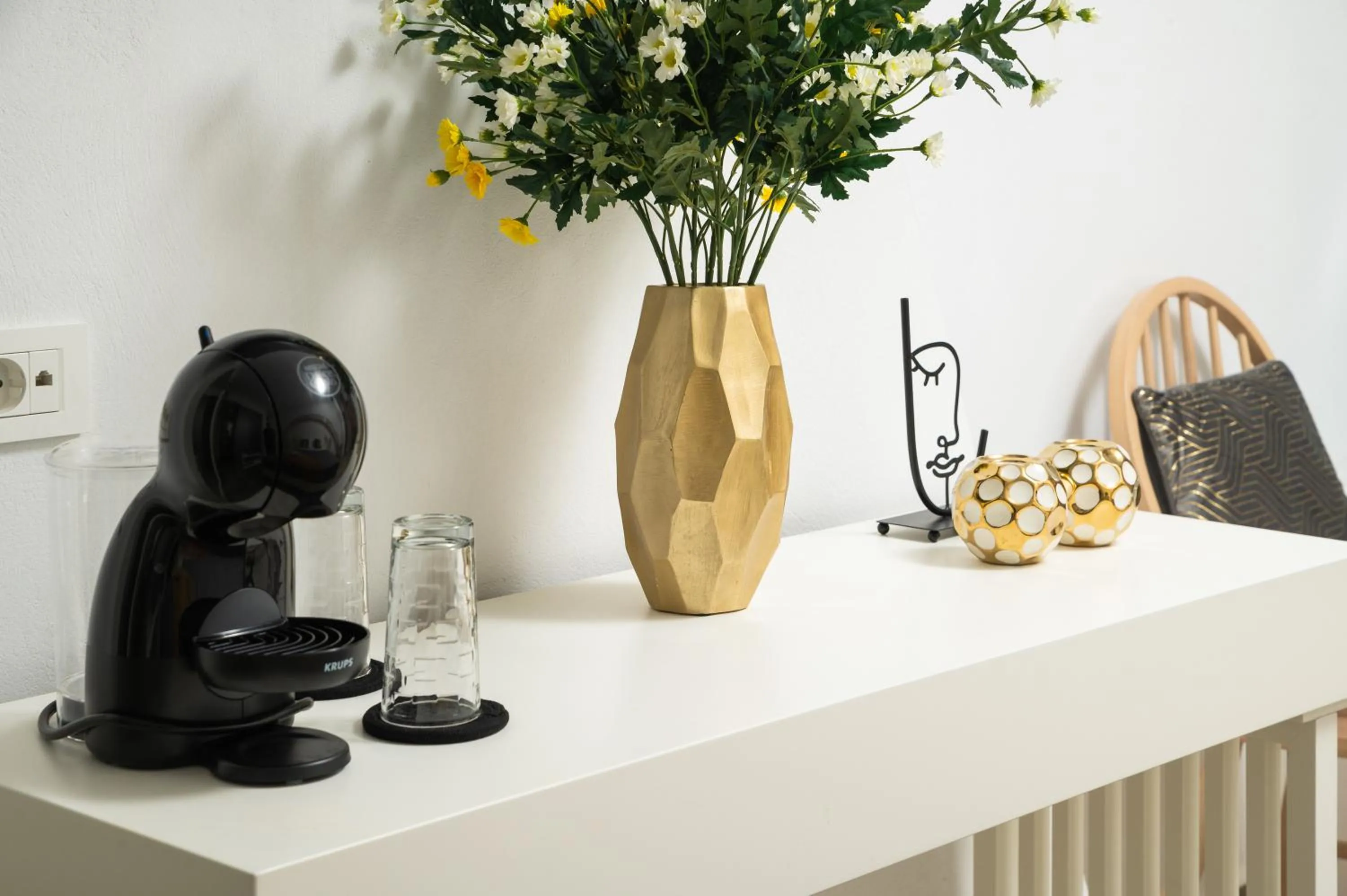 Decorative detail in Elia Portou Luxury Residence