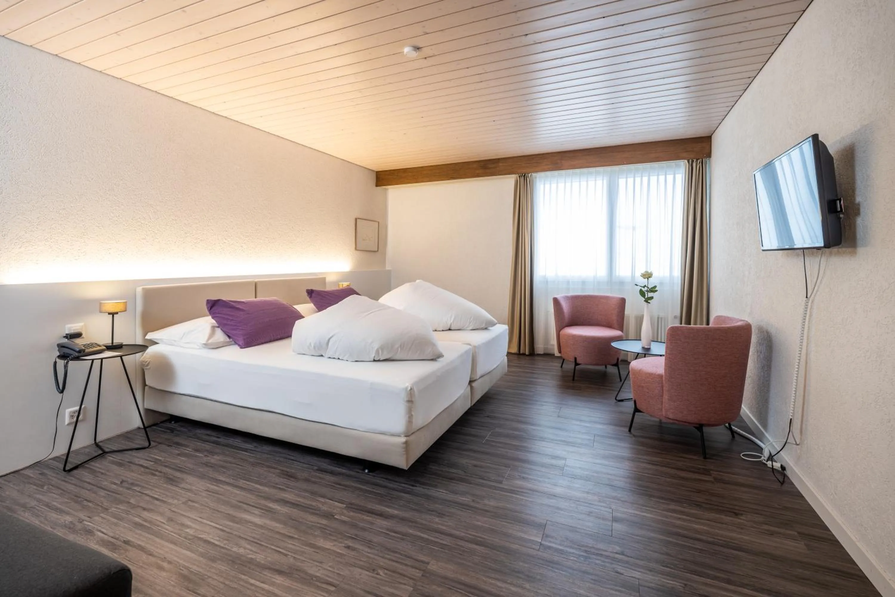 Photo of the whole room, Bed in Hotel Rischli