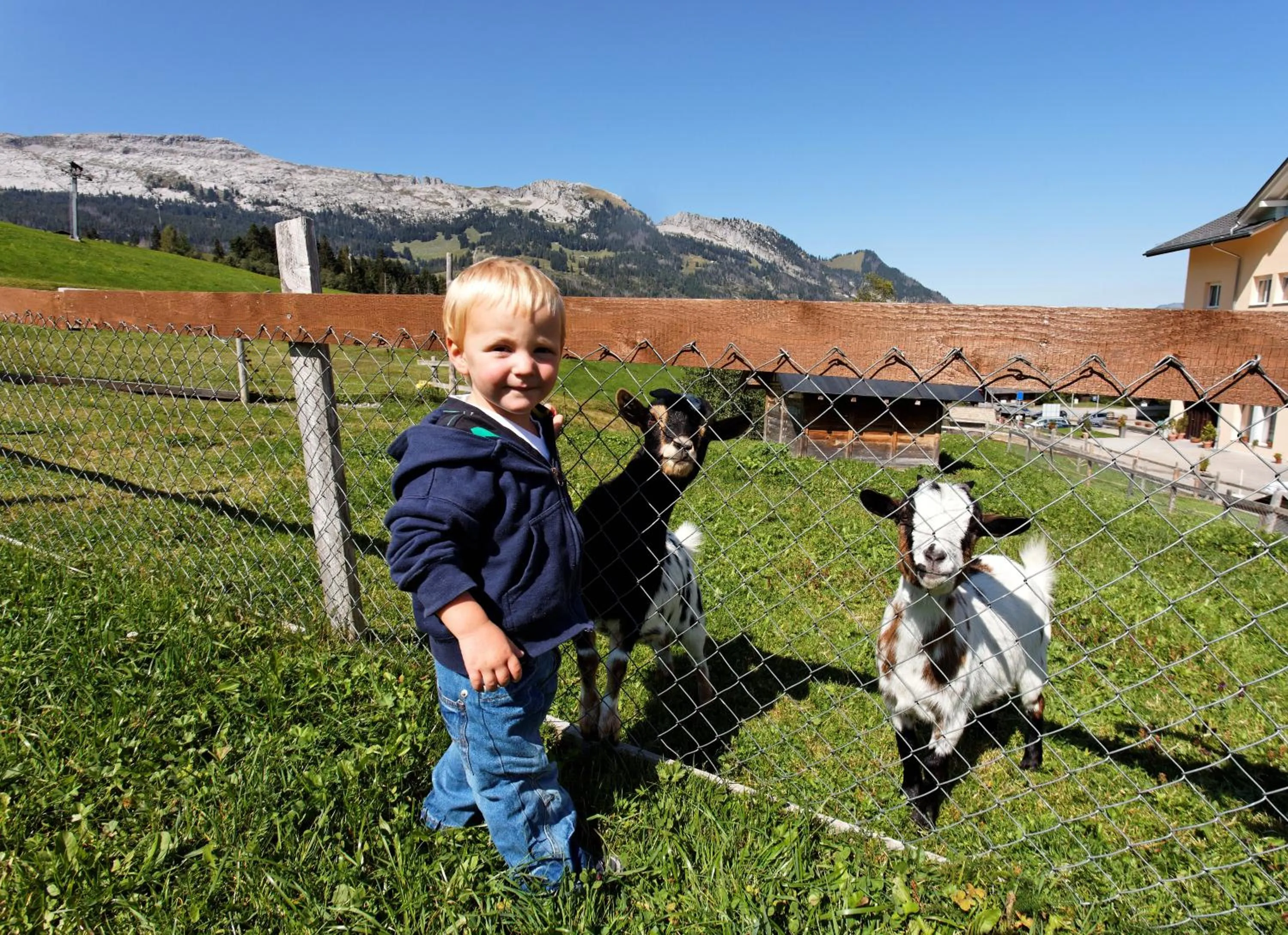 Children play ground in Hotel Rischli