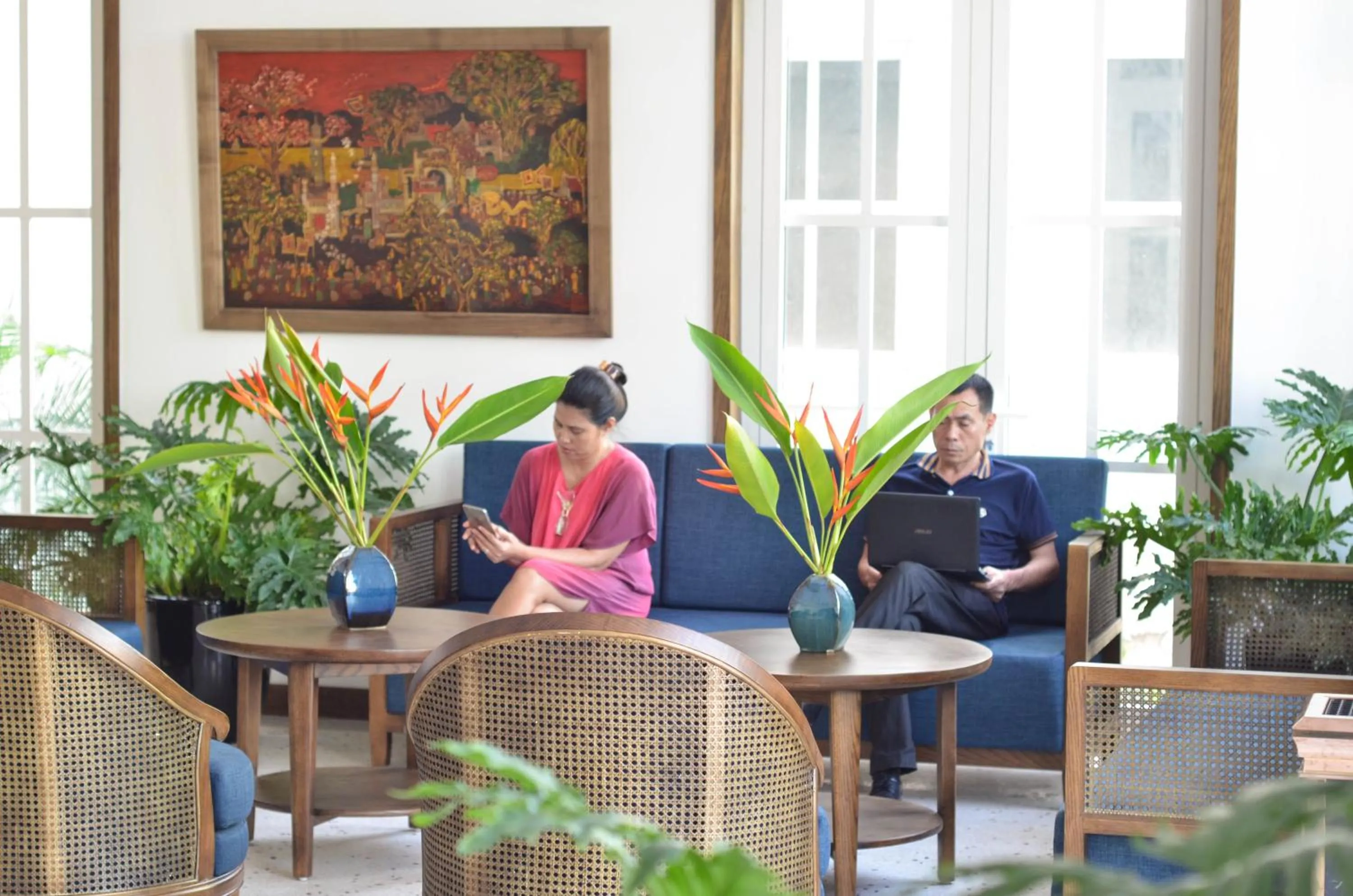 Living room in Lavian Hotel