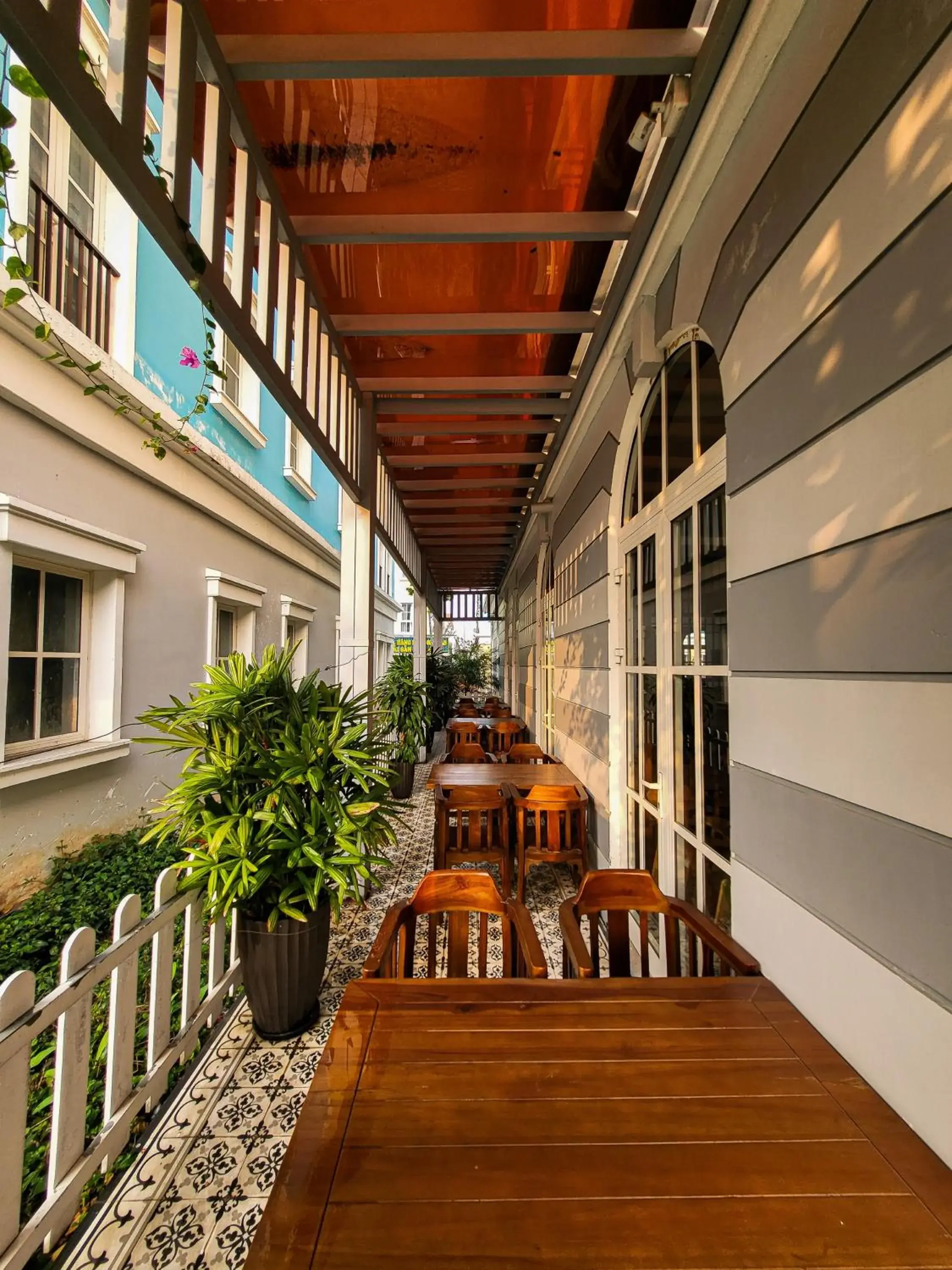 Property building in Lavian Hotel Property building in Lavian Hotel