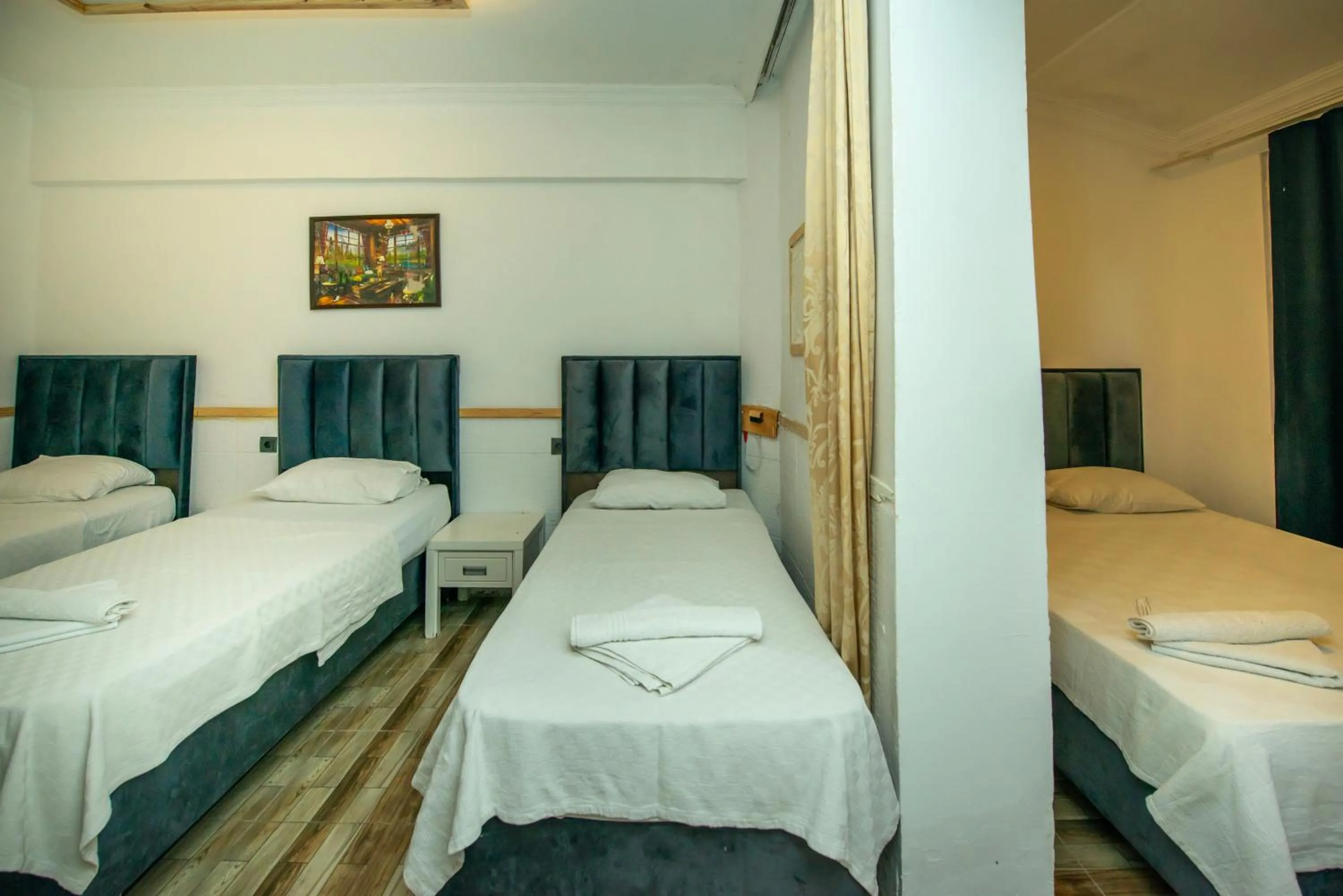 Bed in Aliş Hotel Fethiye