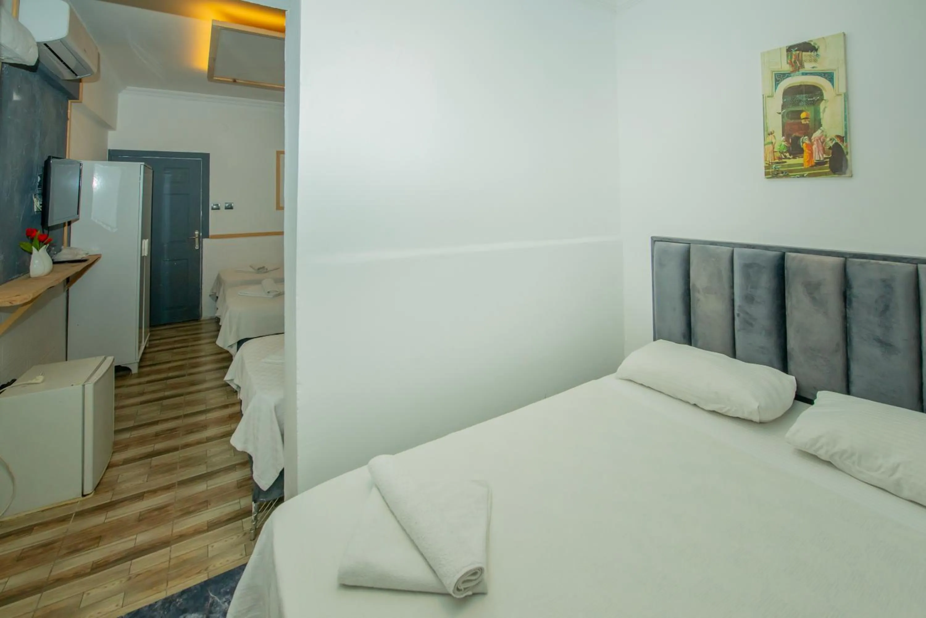 Bed in Aliş Hotel Fethiye