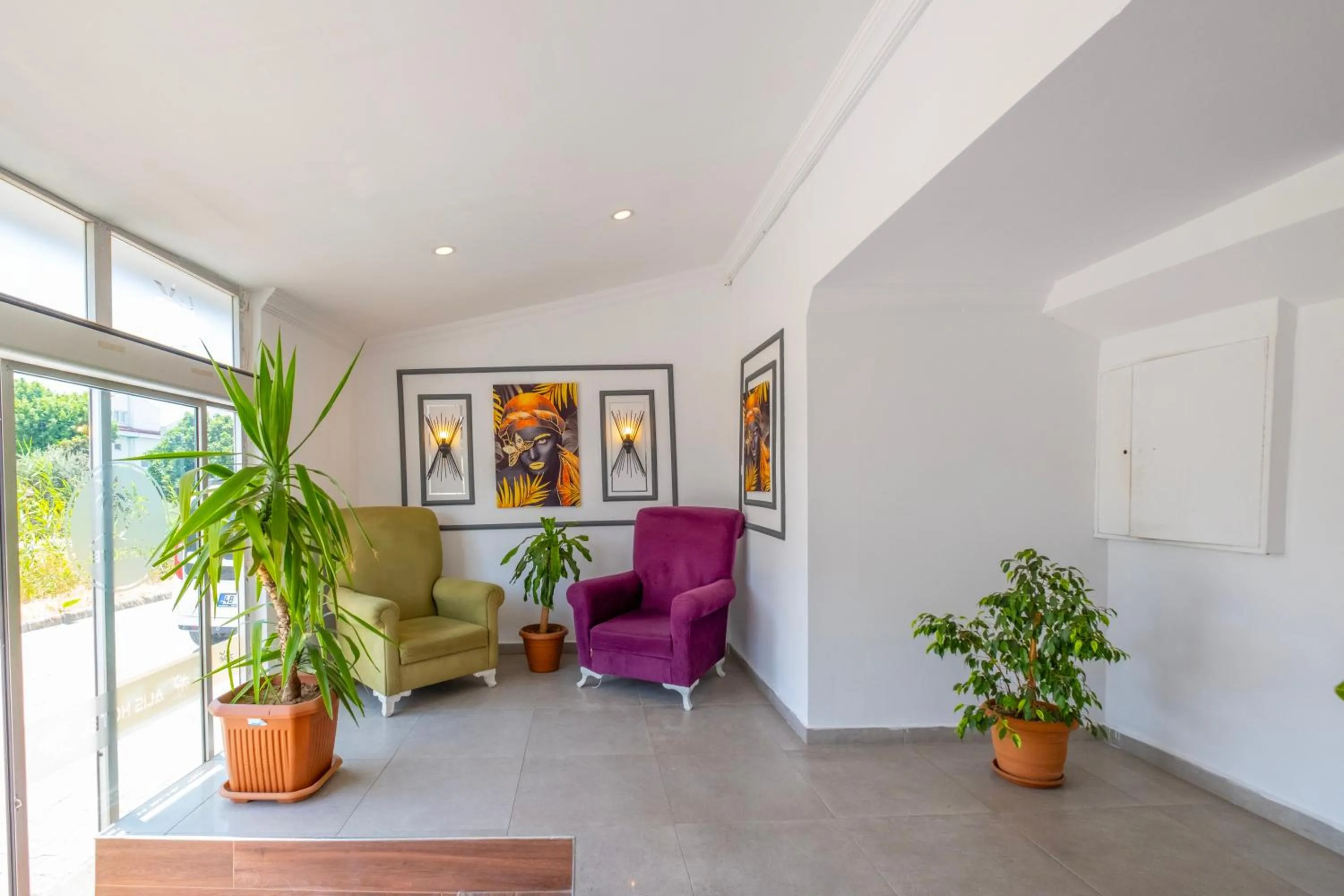 Living room in Aliş Hotel Fethiye