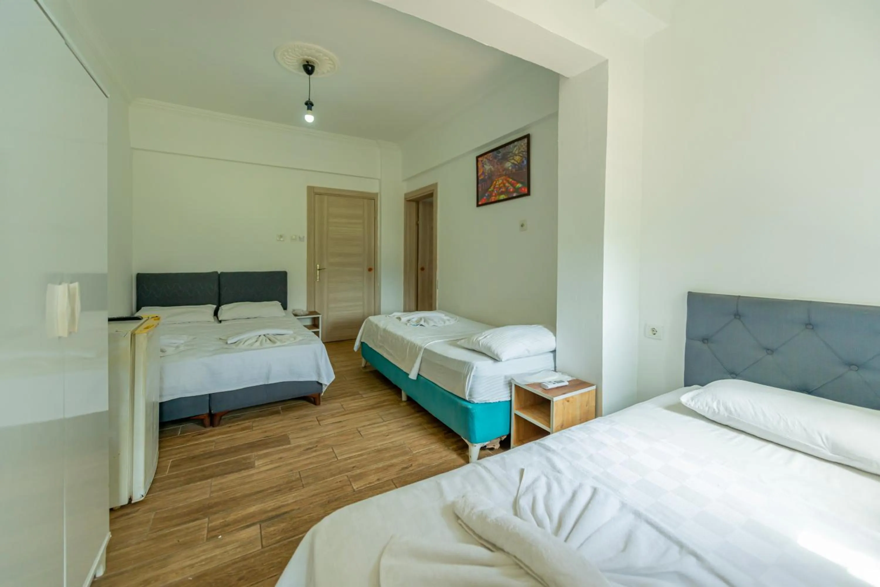 Bed in Aliş Hotel Fethiye