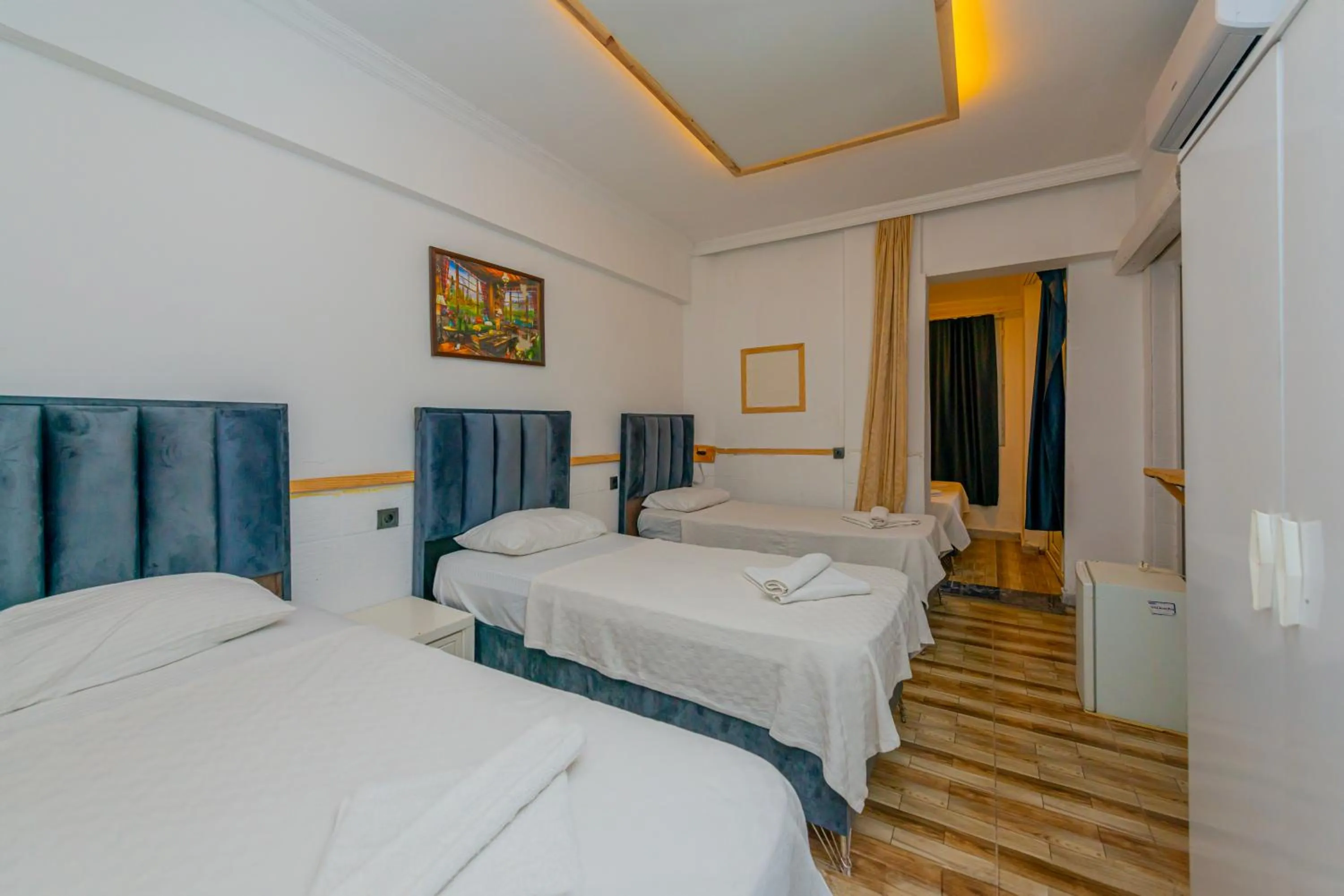 Bed in Aliş Hotel Fethiye