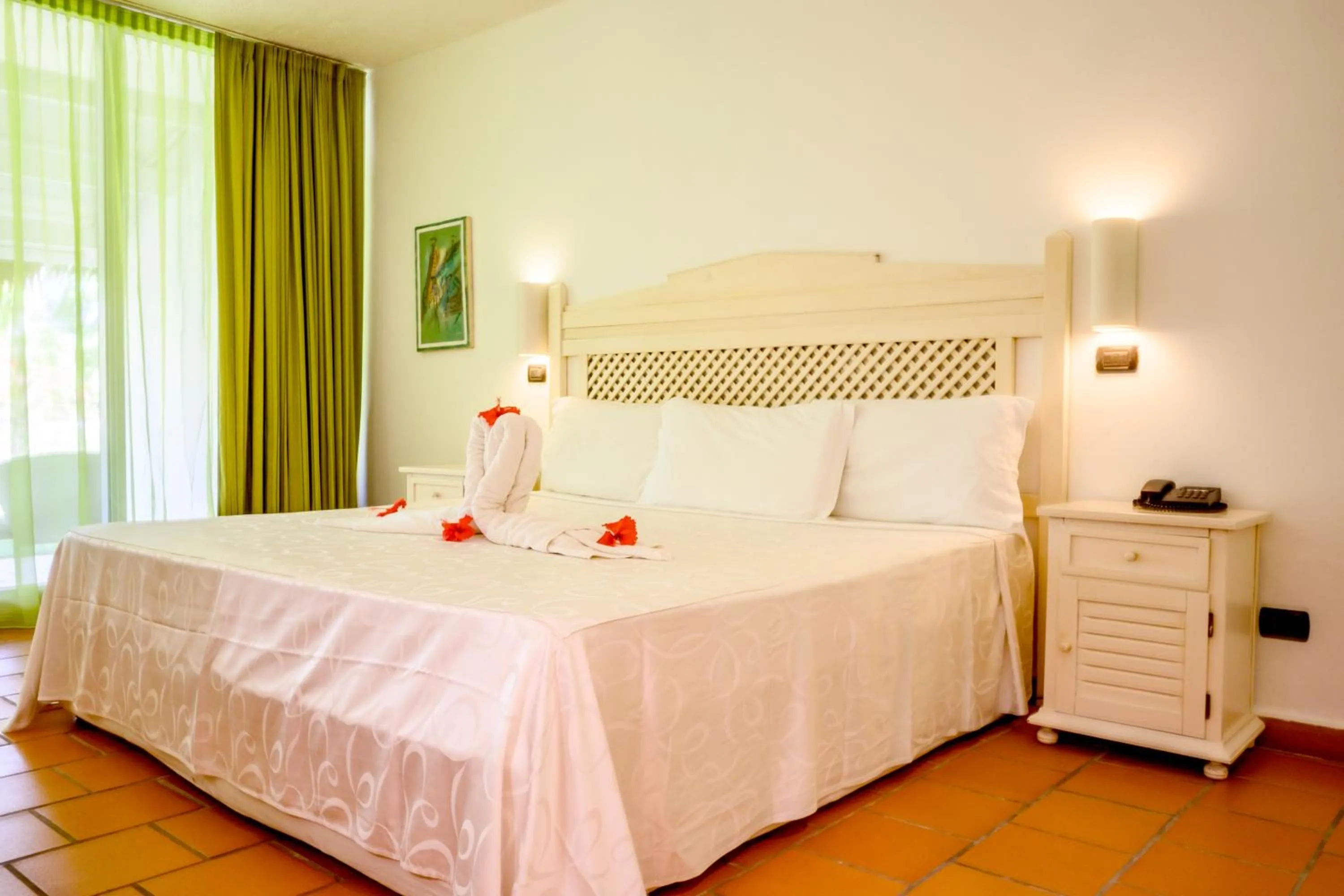 Bed in VOI Andilana Beach Resort