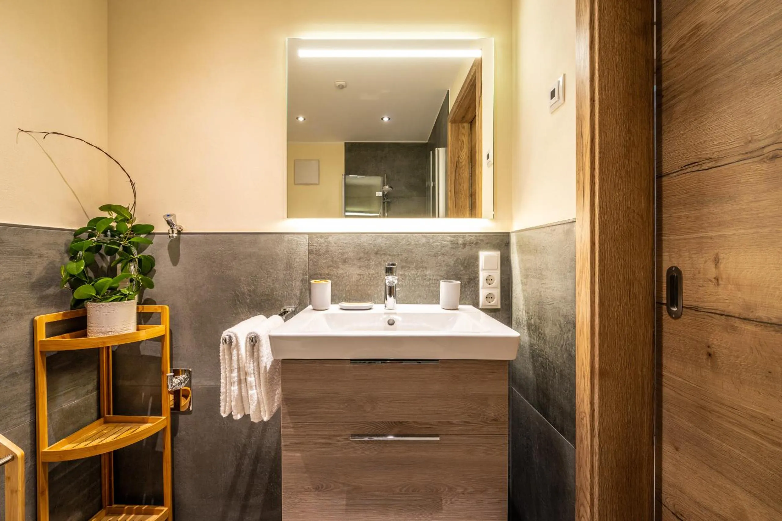 Bathroom in Apart Hotel Lang