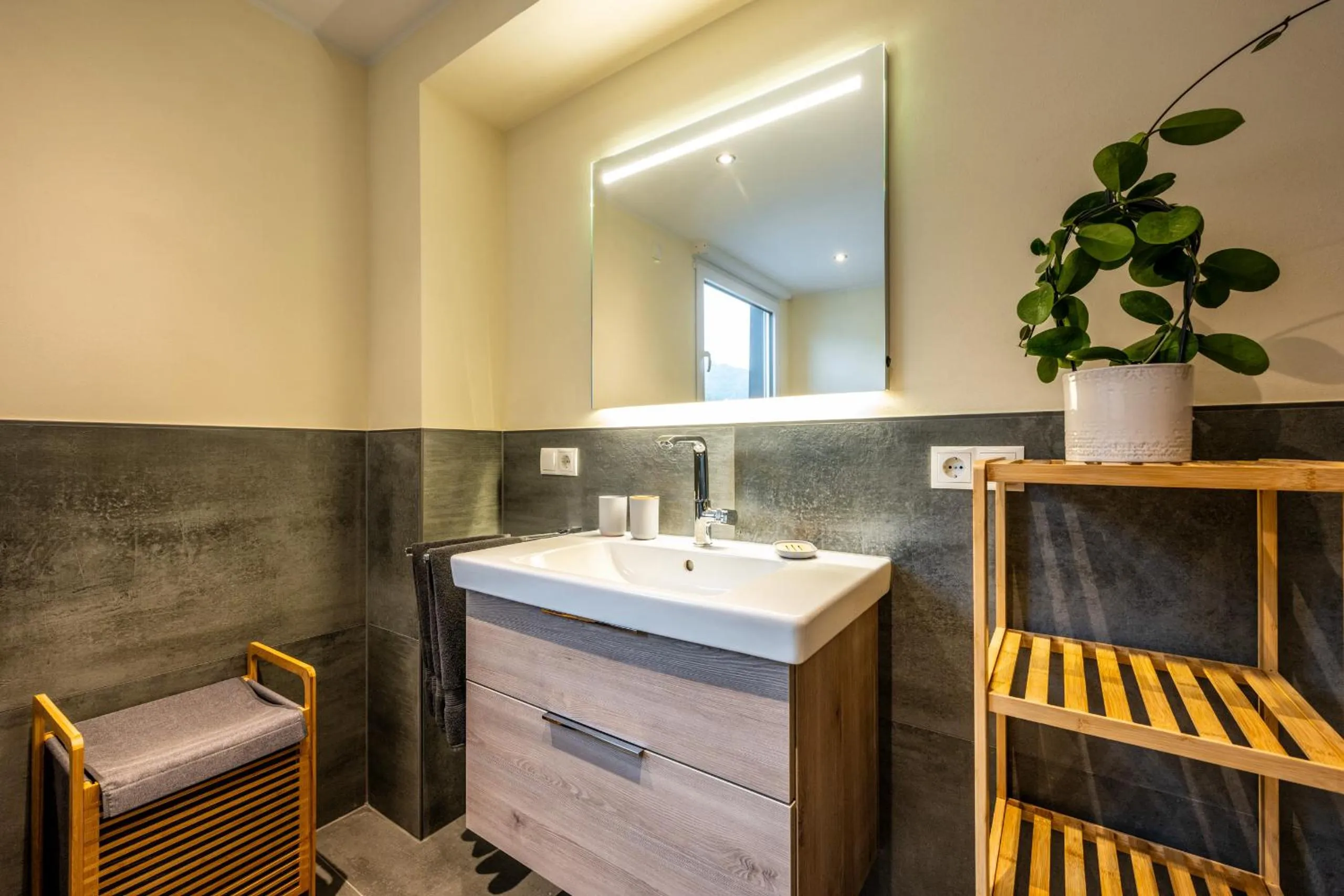 Bathroom in Apart Hotel Lang