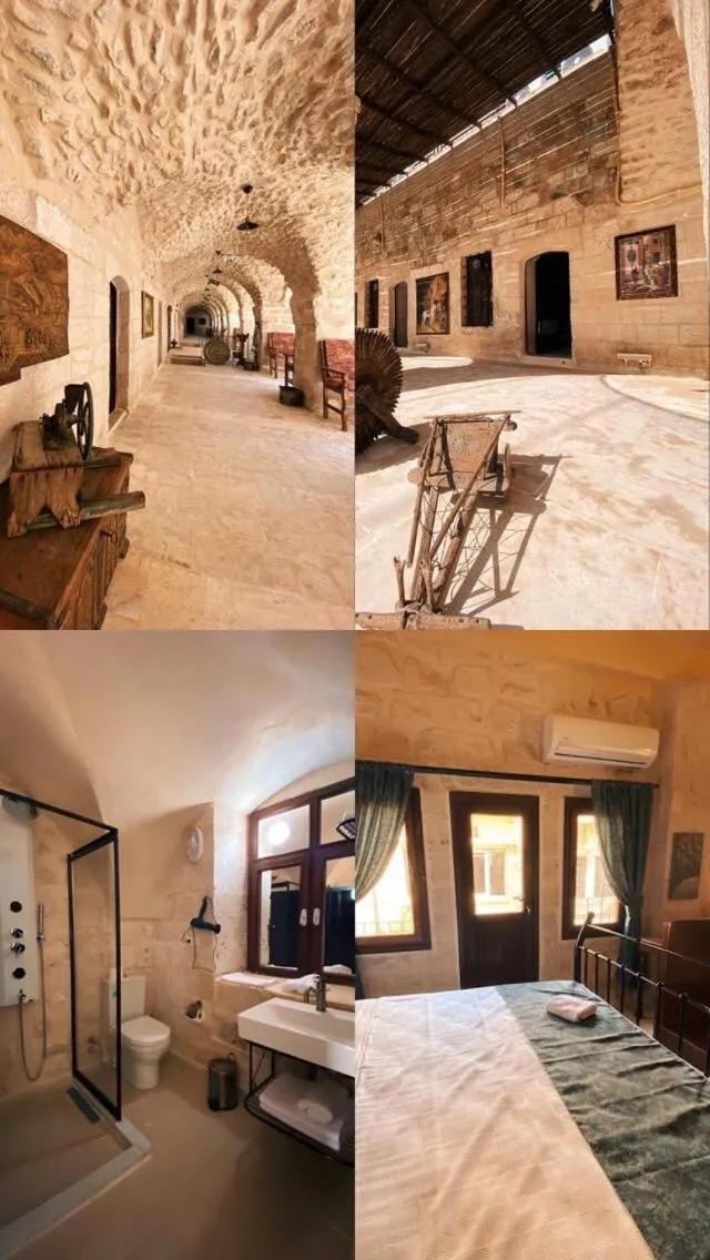 Property building, Bed in AĞAOĞLU HAN OTEL