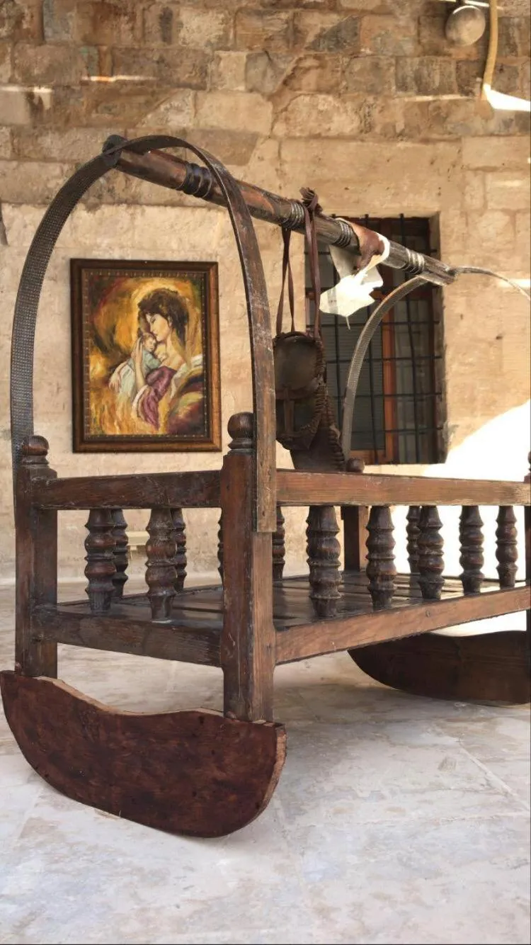 Decorative detail, Bed in AĞAOĞLU HAN OTEL