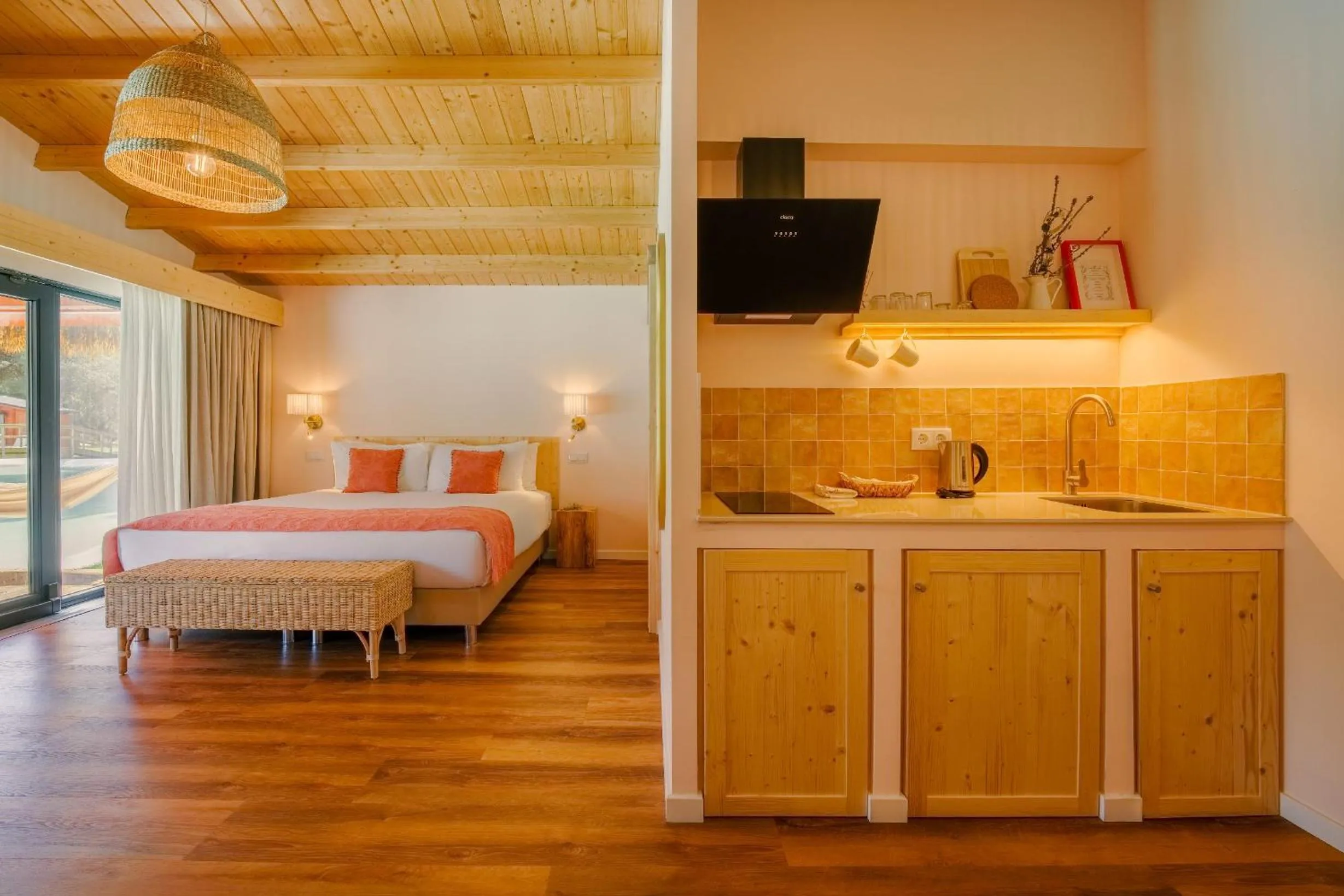 Bed in Chalet do Lago