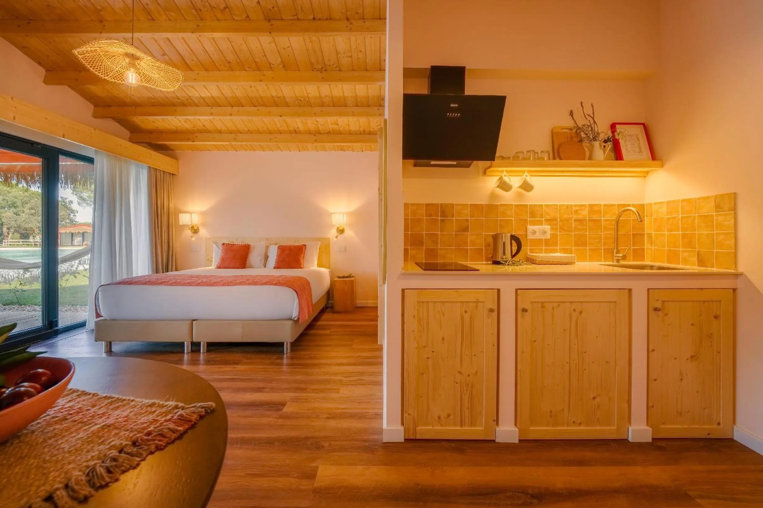 Bed in Chalet do Lago