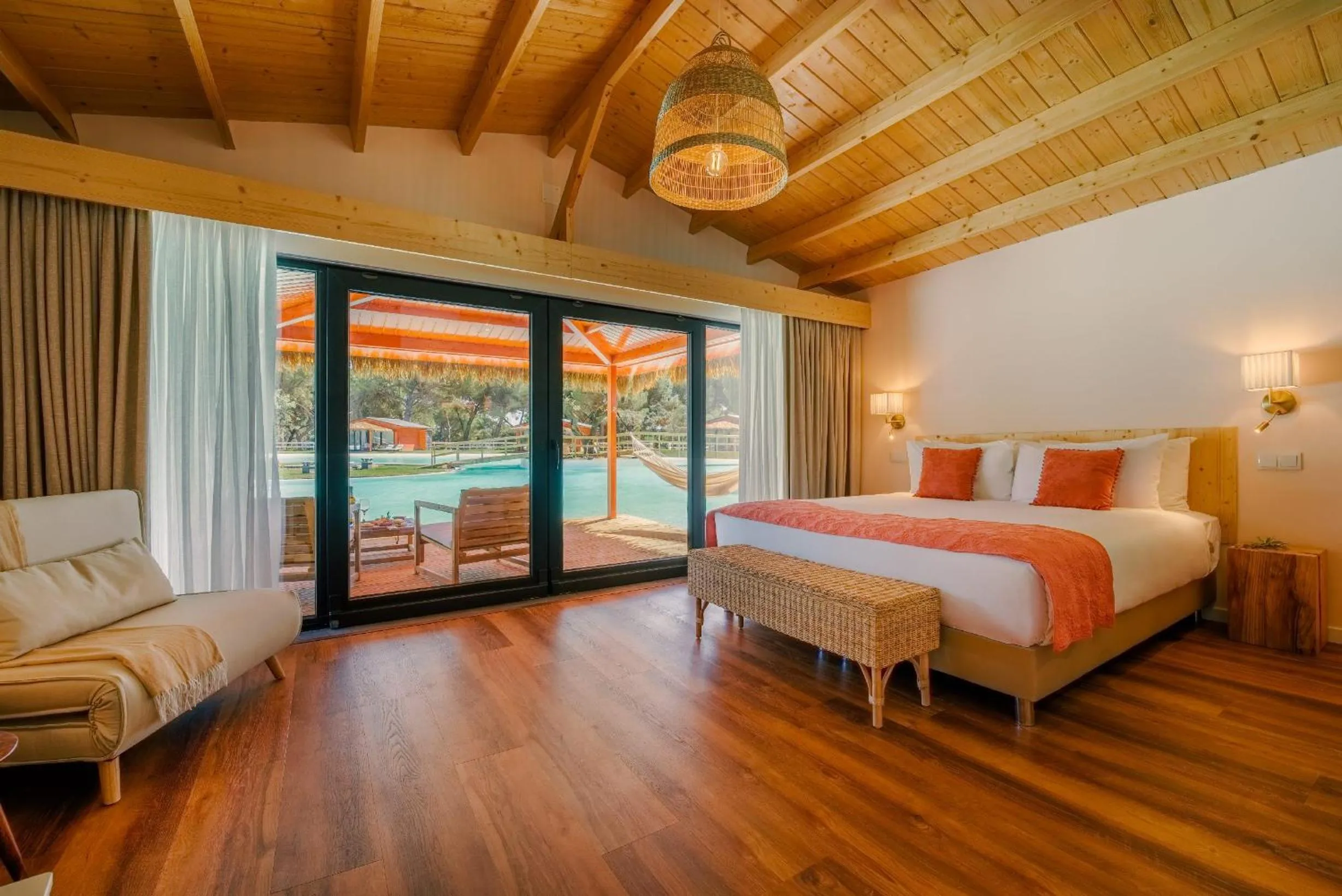 Bed in Chalet do Lago