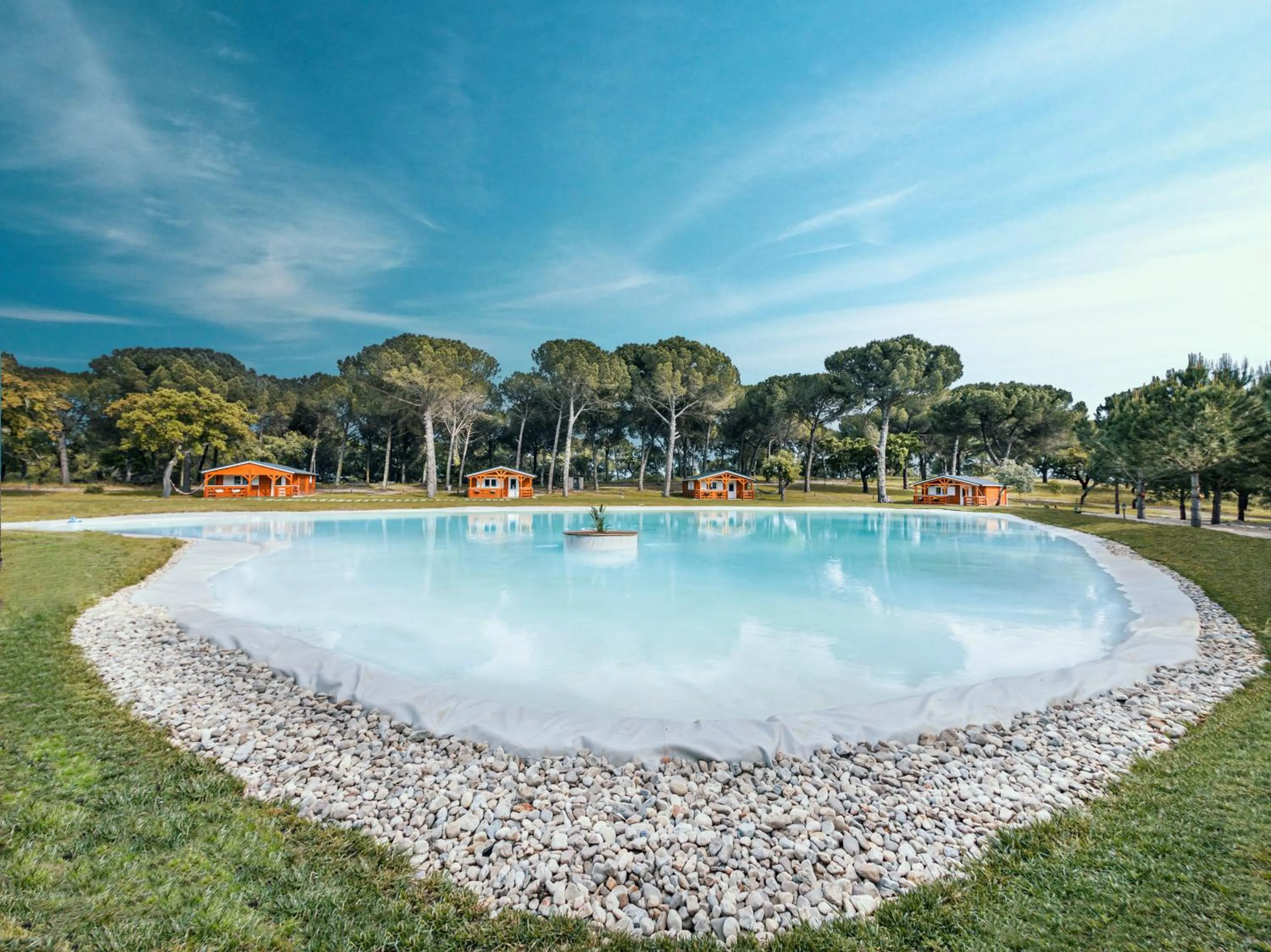 Swimming pool in Chalet do Lago