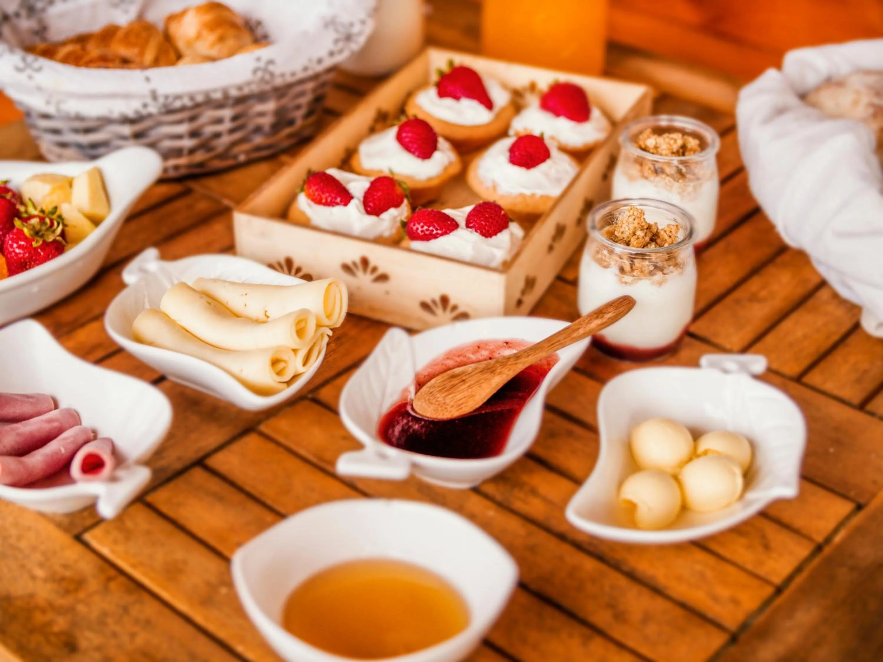 Breakfast in Chalet do Lago