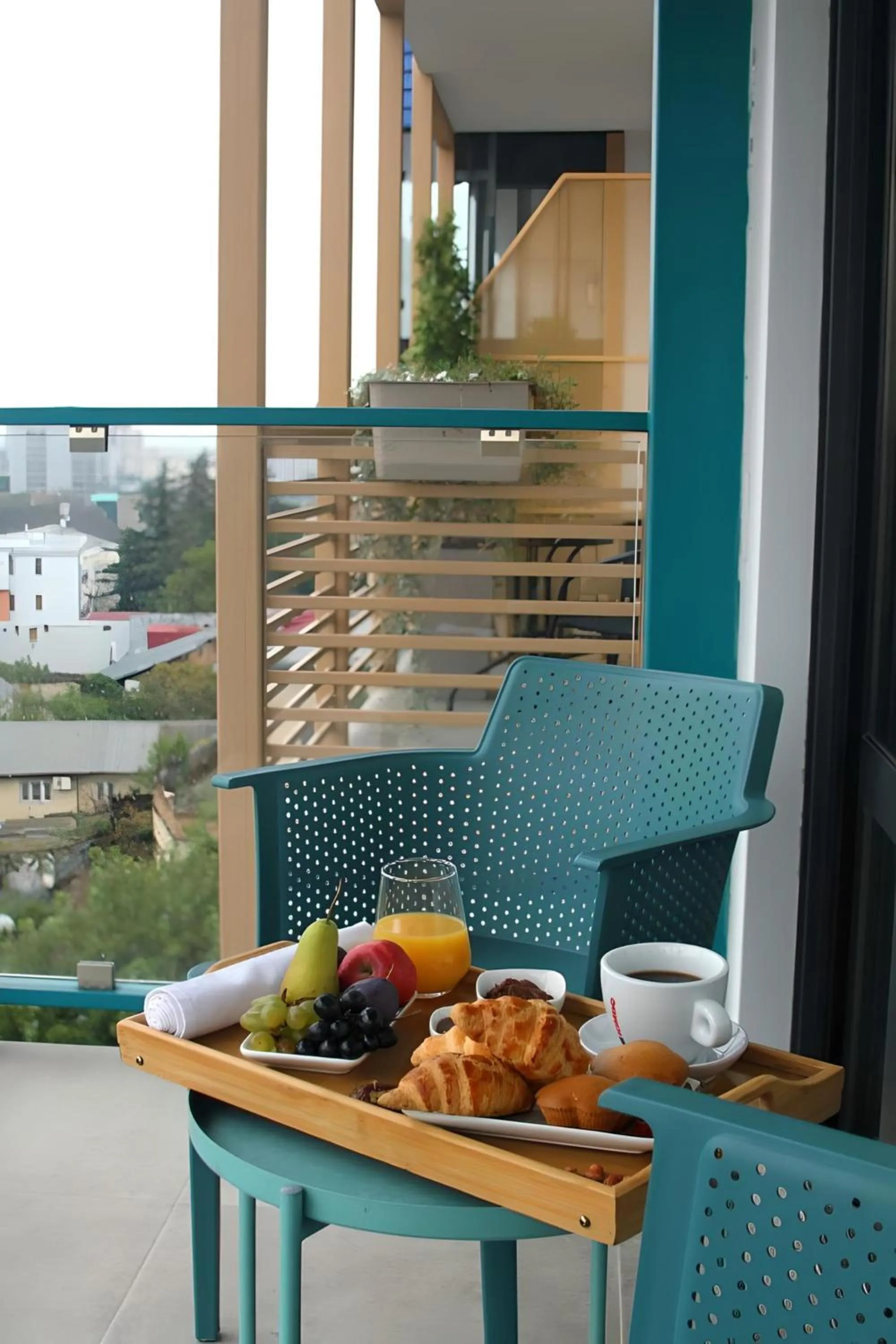 Balcony/Terrace in Brooch Boutique Hotel