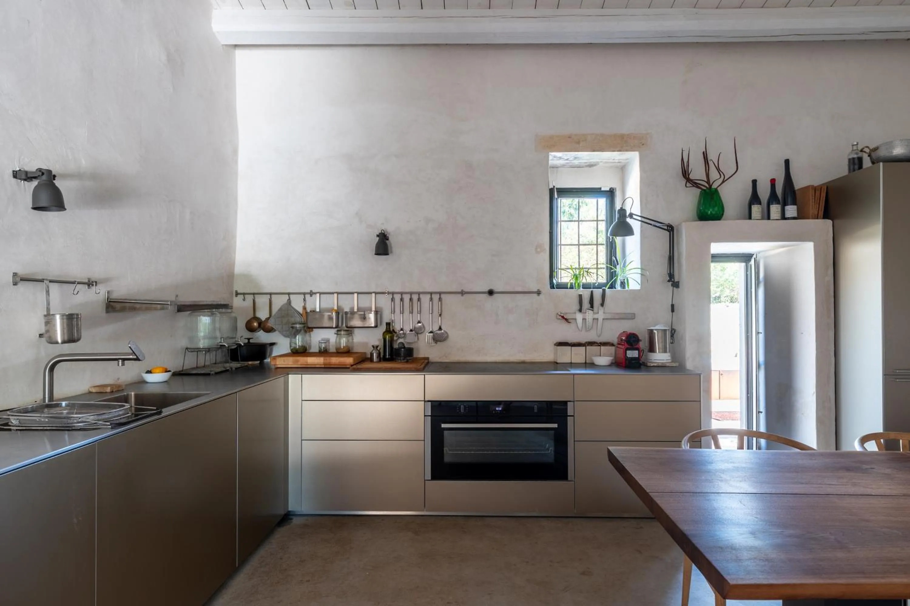 Dining area in Casa Balat