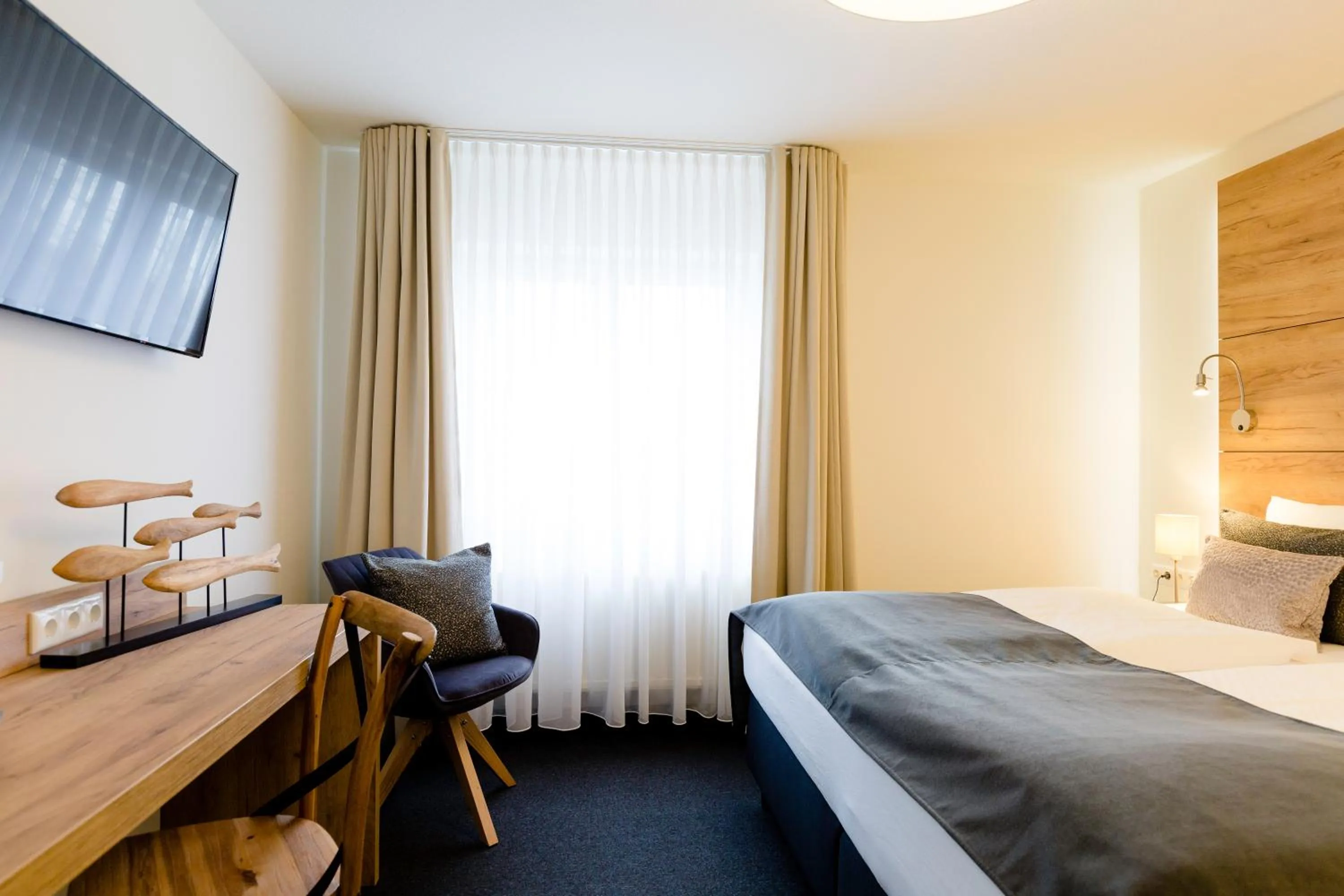 Decorative detail, Bed in Hotel Restaurant Zwergschlösschen