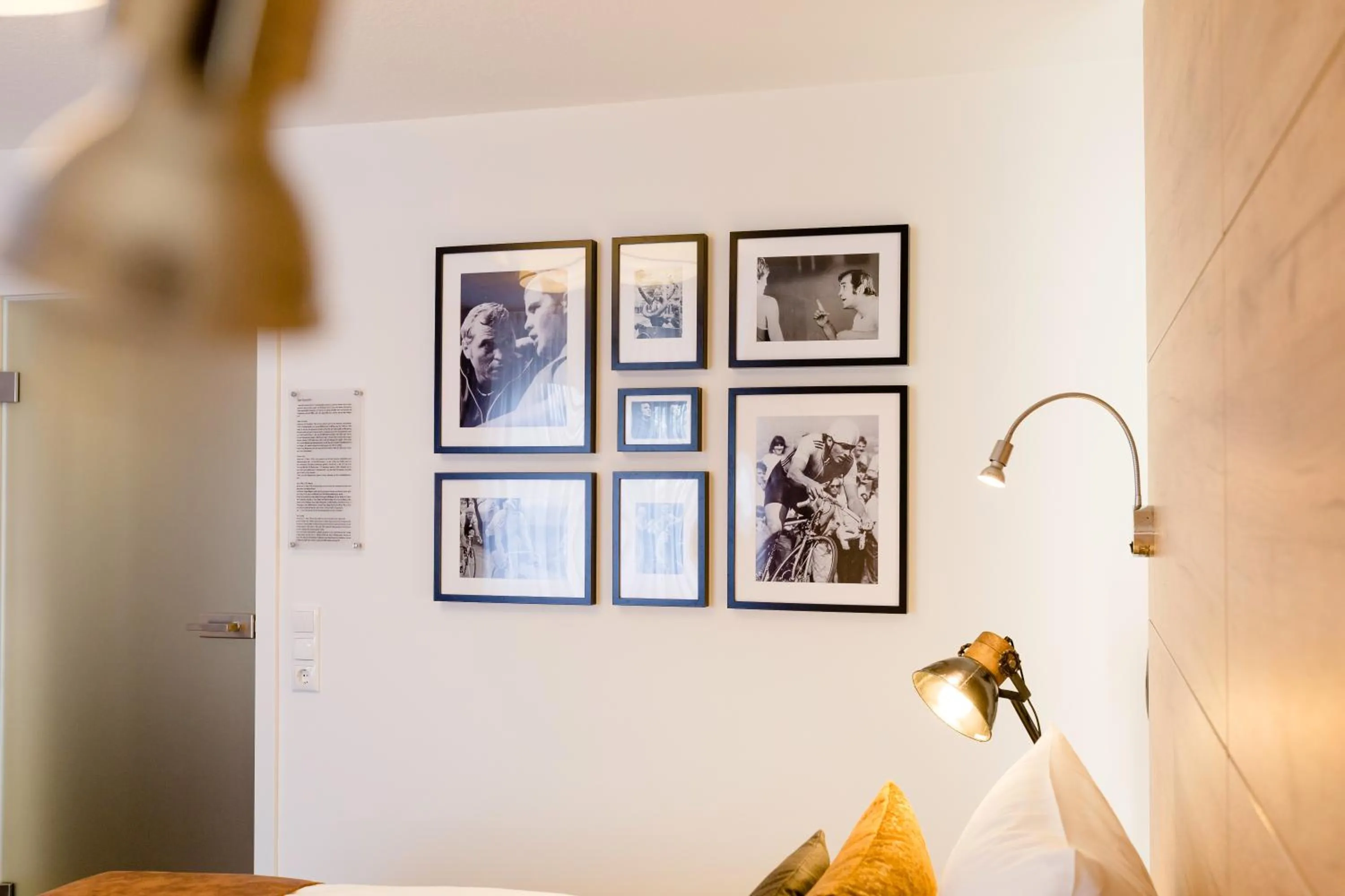 Decorative detail, Bed in Hotel Restaurant Zwergschlösschen