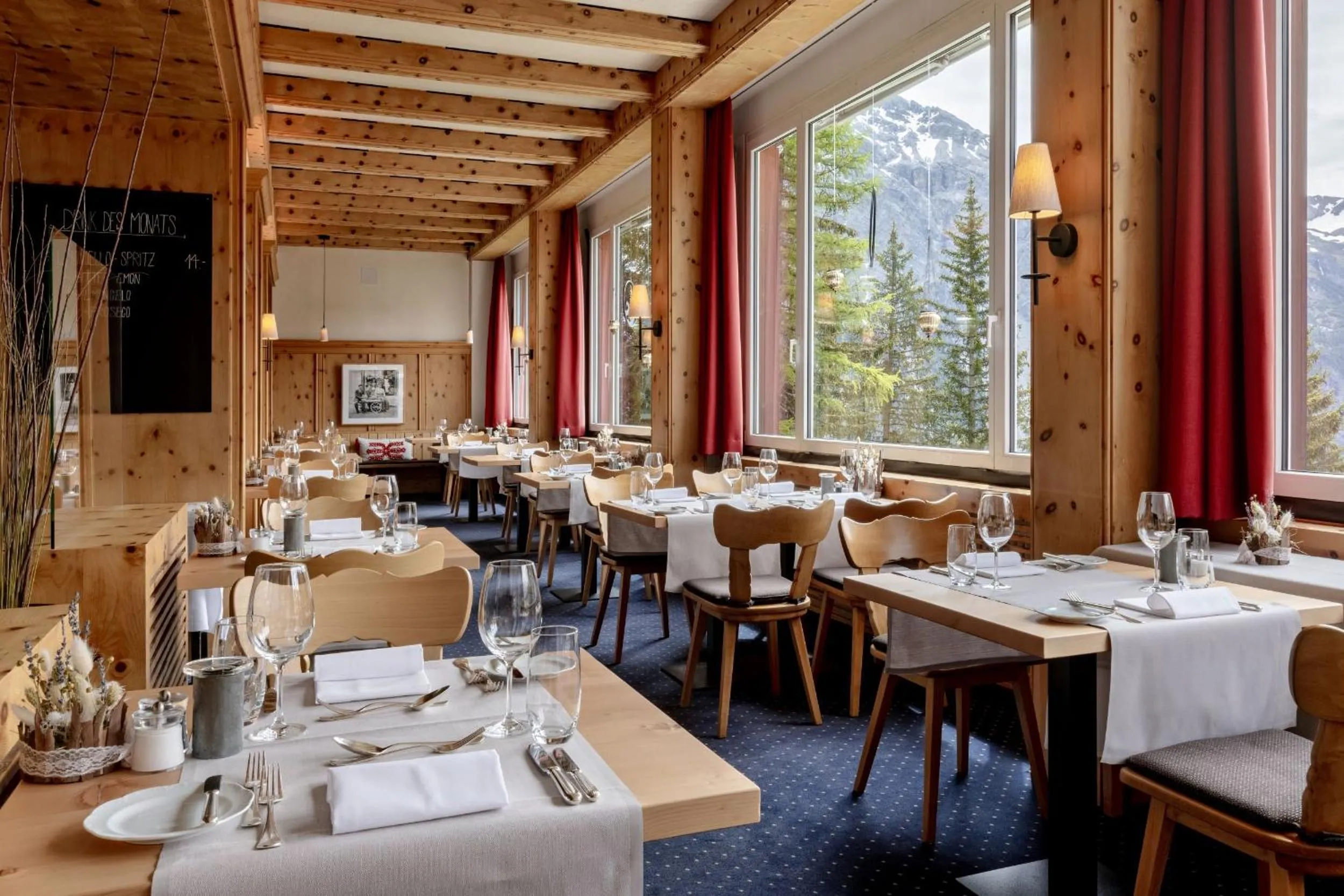Restaurant/places to eat in Blatter's Arosa Hotel & Bella Vista SPA