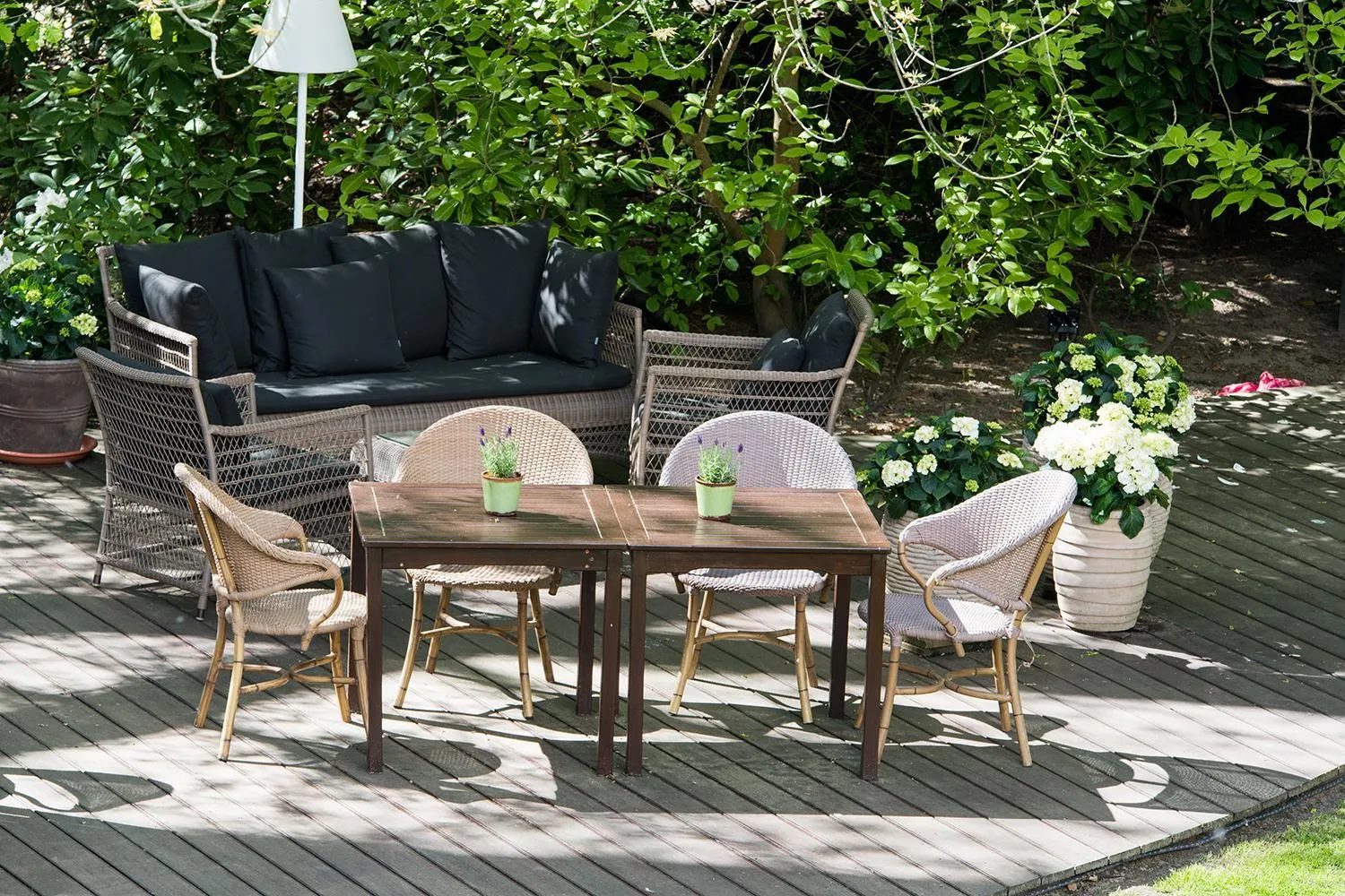 Patio in Privathotel Lindtner Hamburg