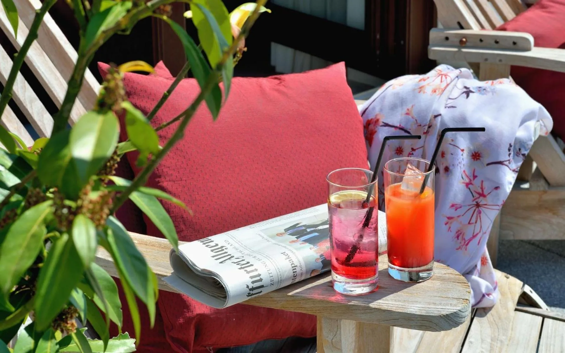 Balcony/Terrace in Privathotel Lindtner Hamburg