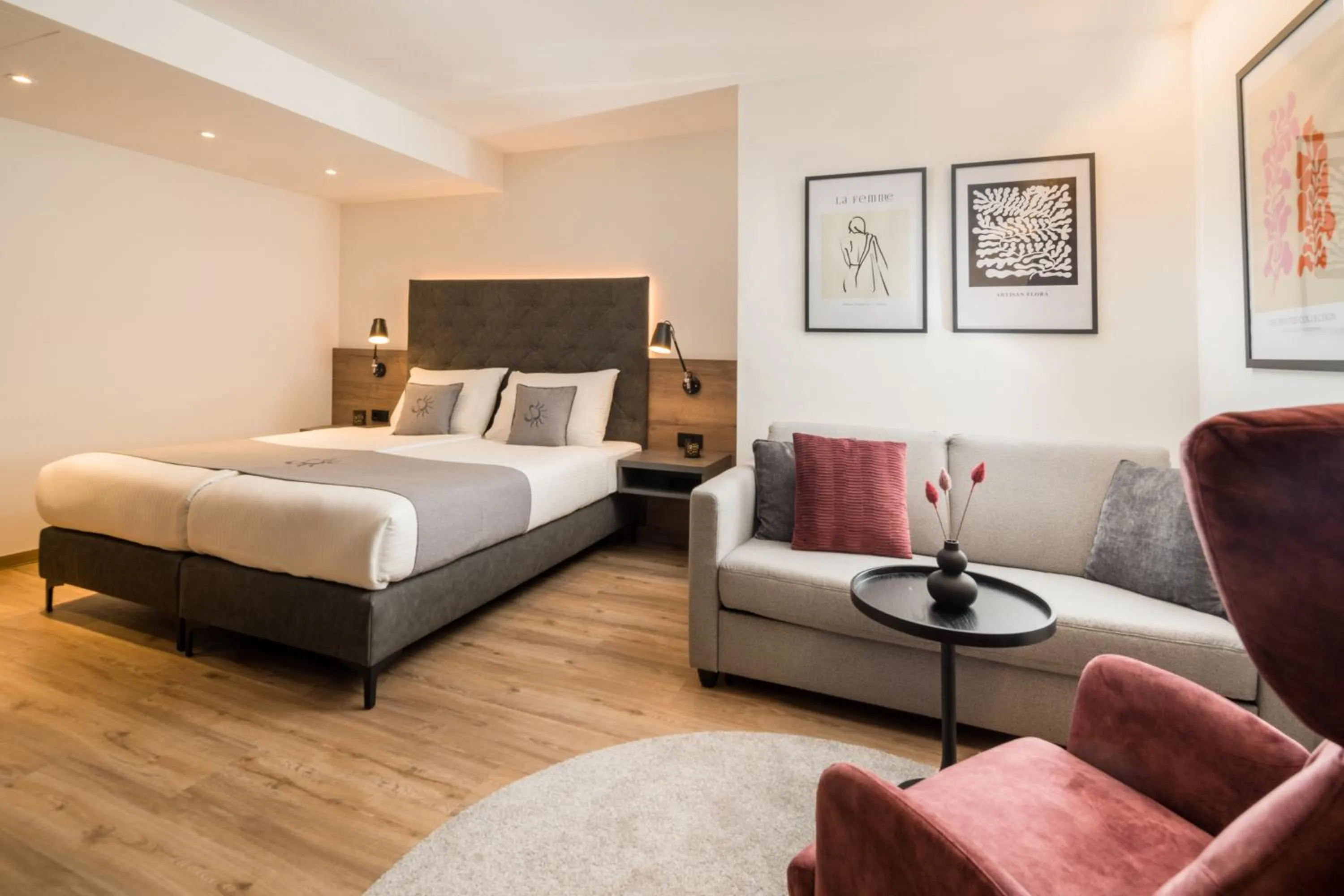 Photo of the whole room, Bed in Landhotel Sonne