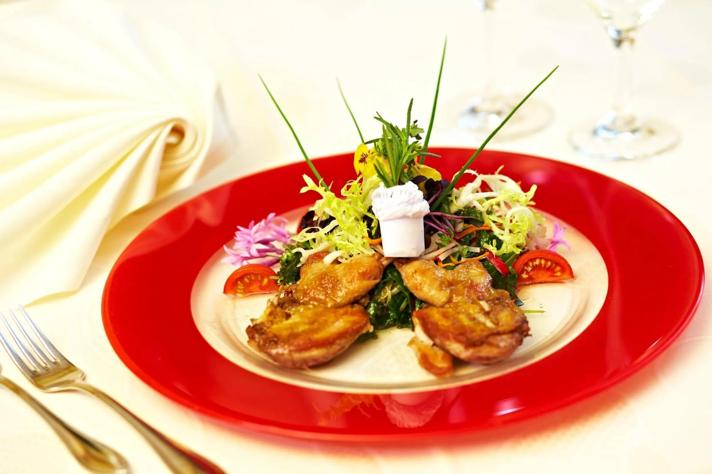 Food close-up in Landhotel Sonne