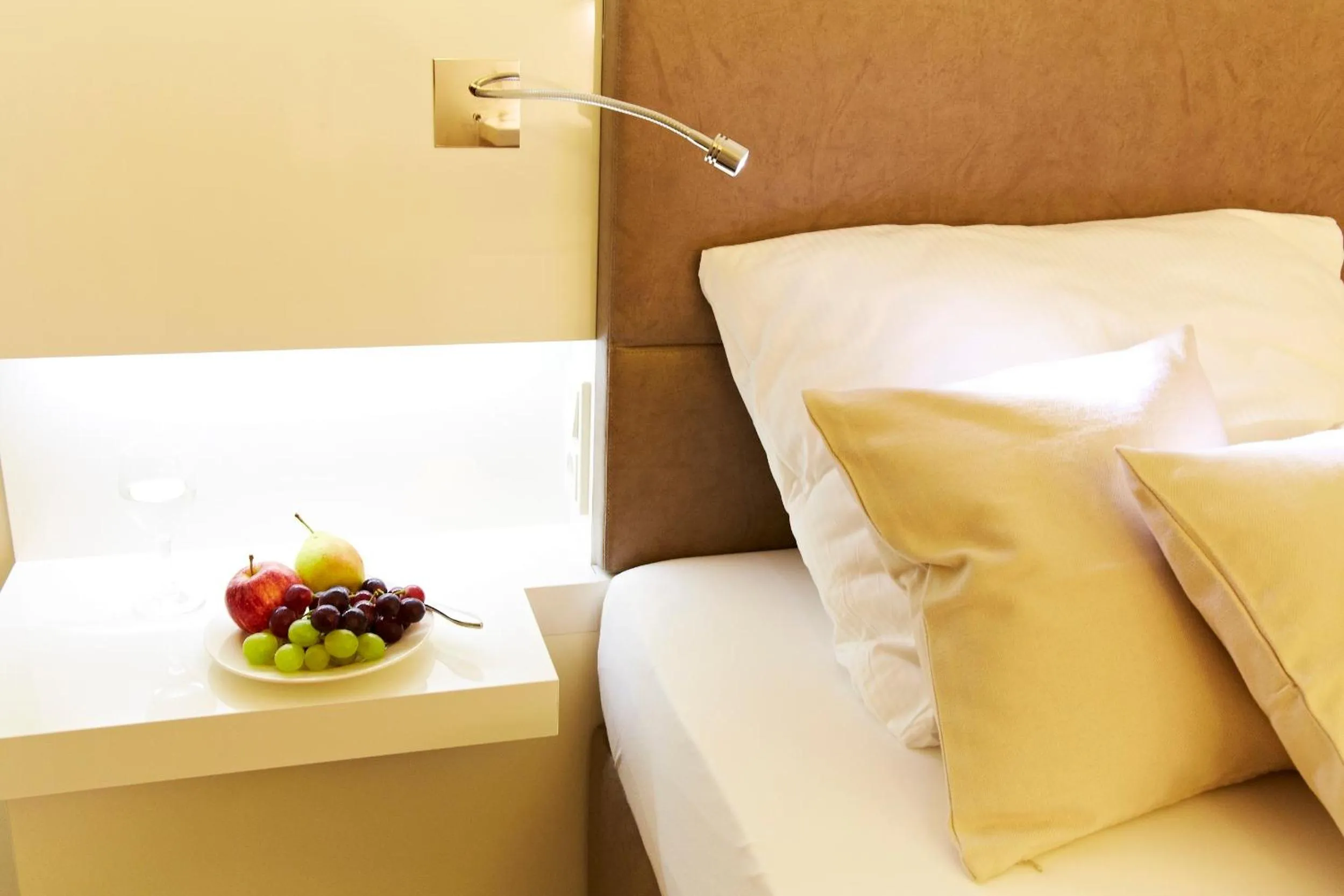 Decorative detail, Bed in Landhotel Sonne