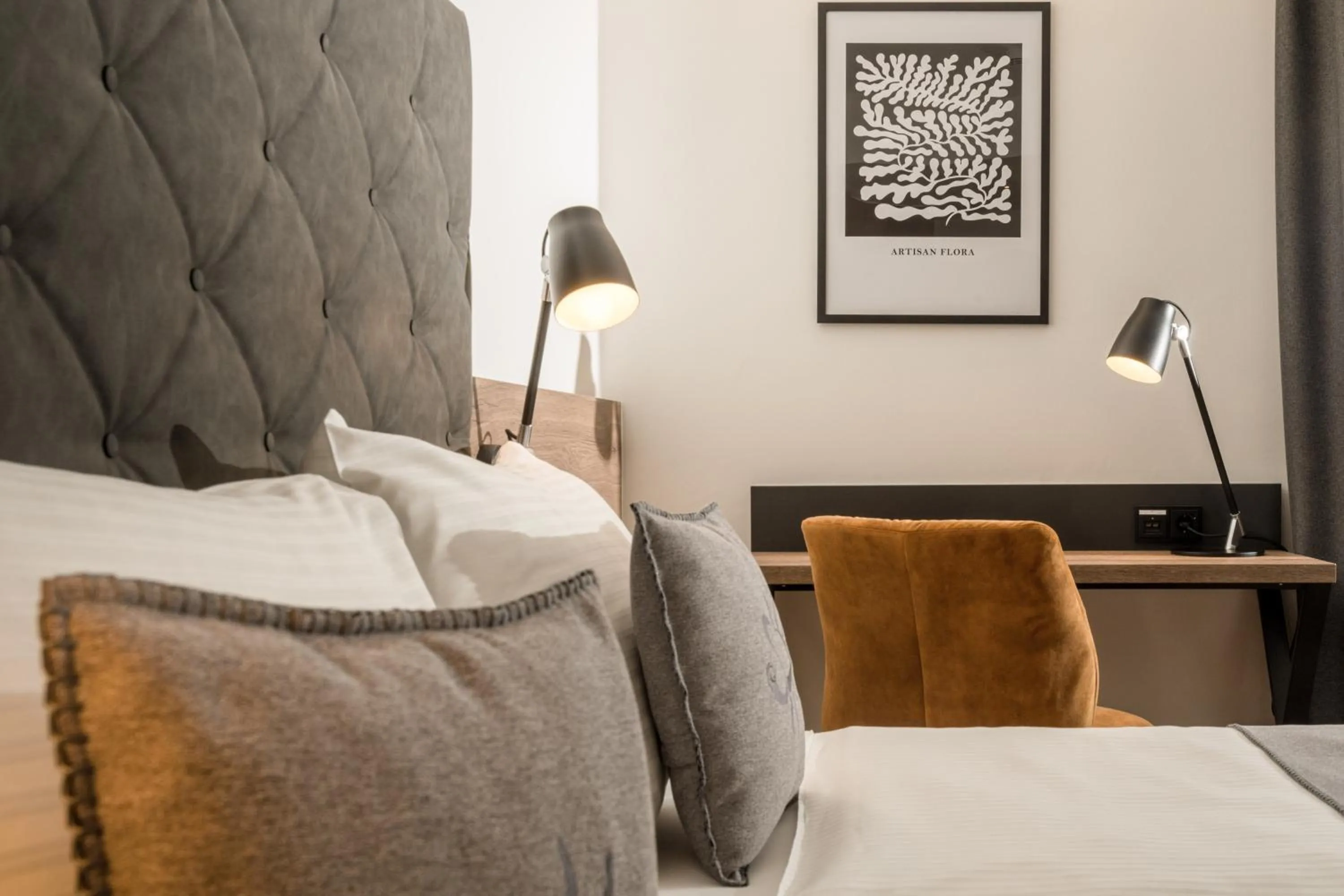 Bed in Landhotel Sonne