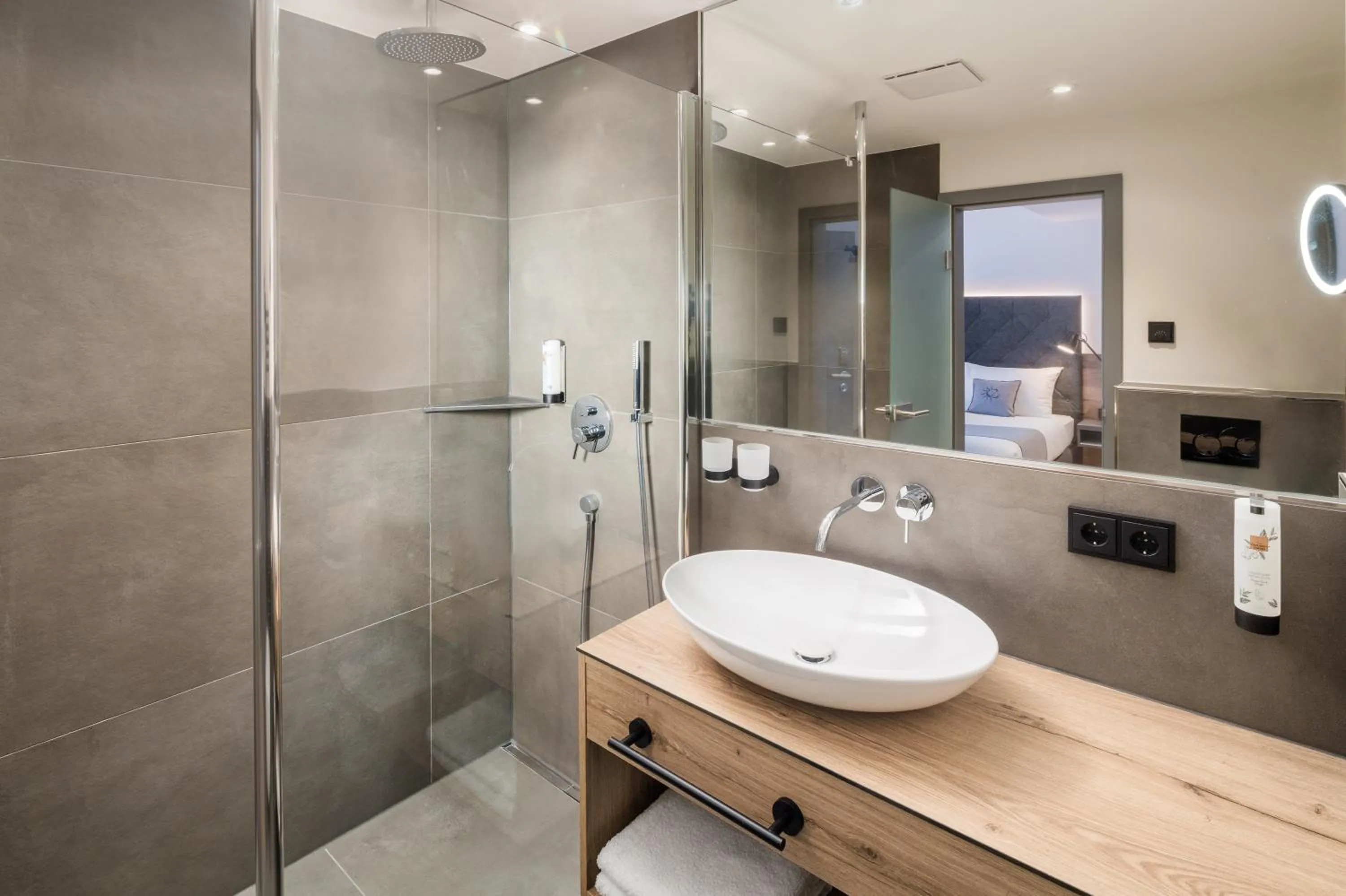 Bathroom in Landhotel Sonne