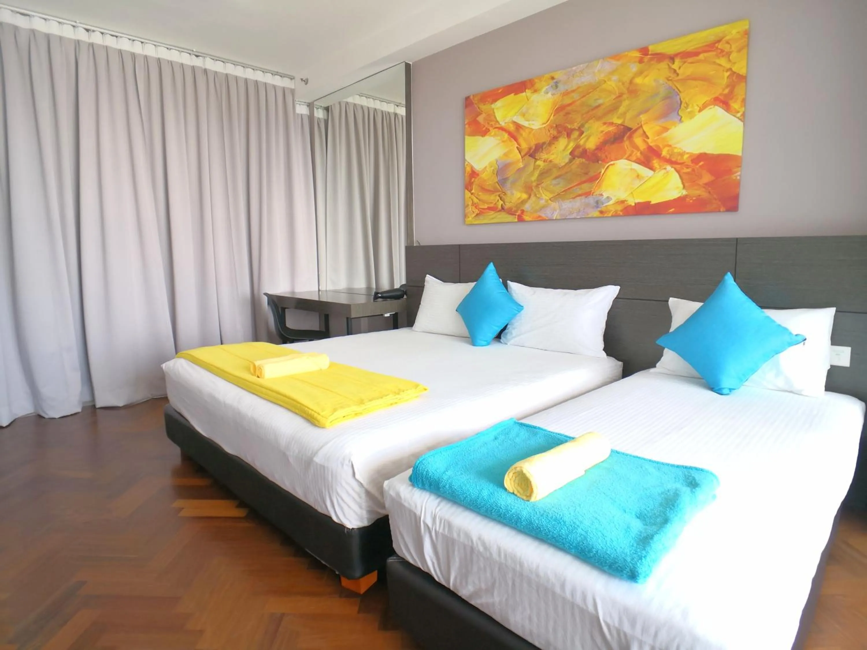 Bed in The Landmark by Comfy