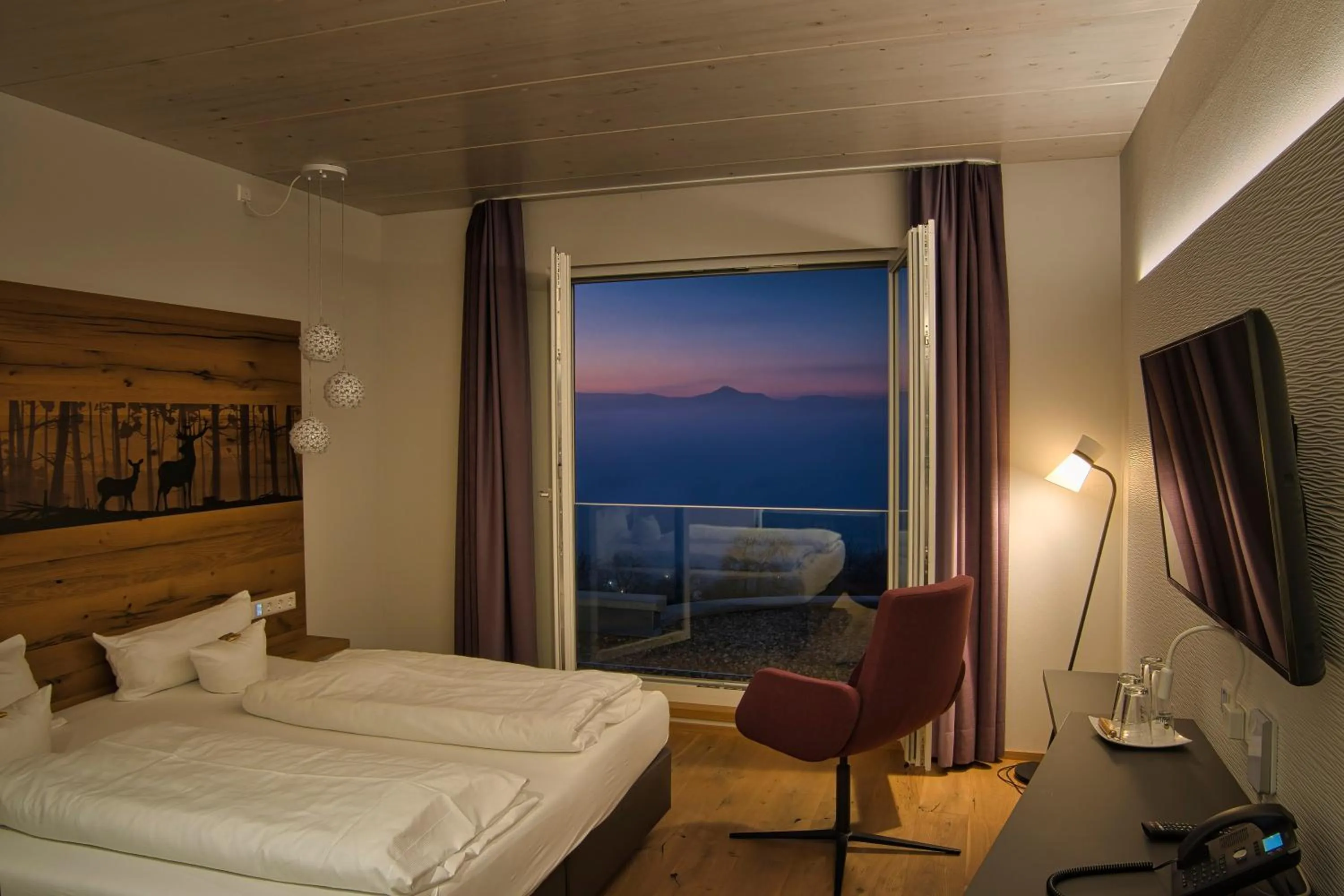 Bed in Hotel Schönbuch