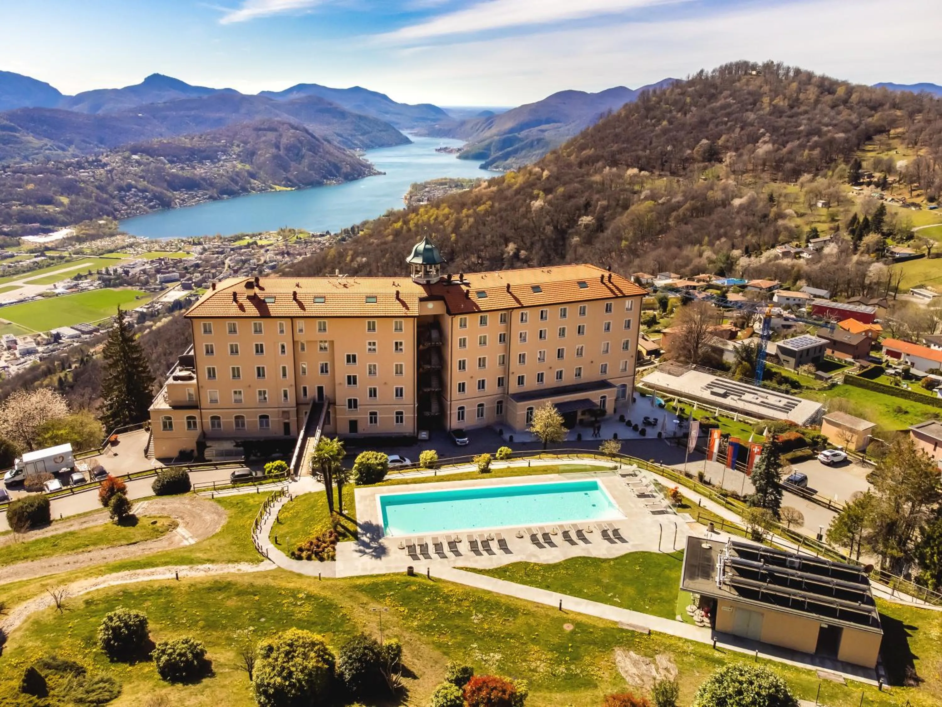 Bird's eye view in Kurhaus Cademario Hotel & SPA - Adults Only