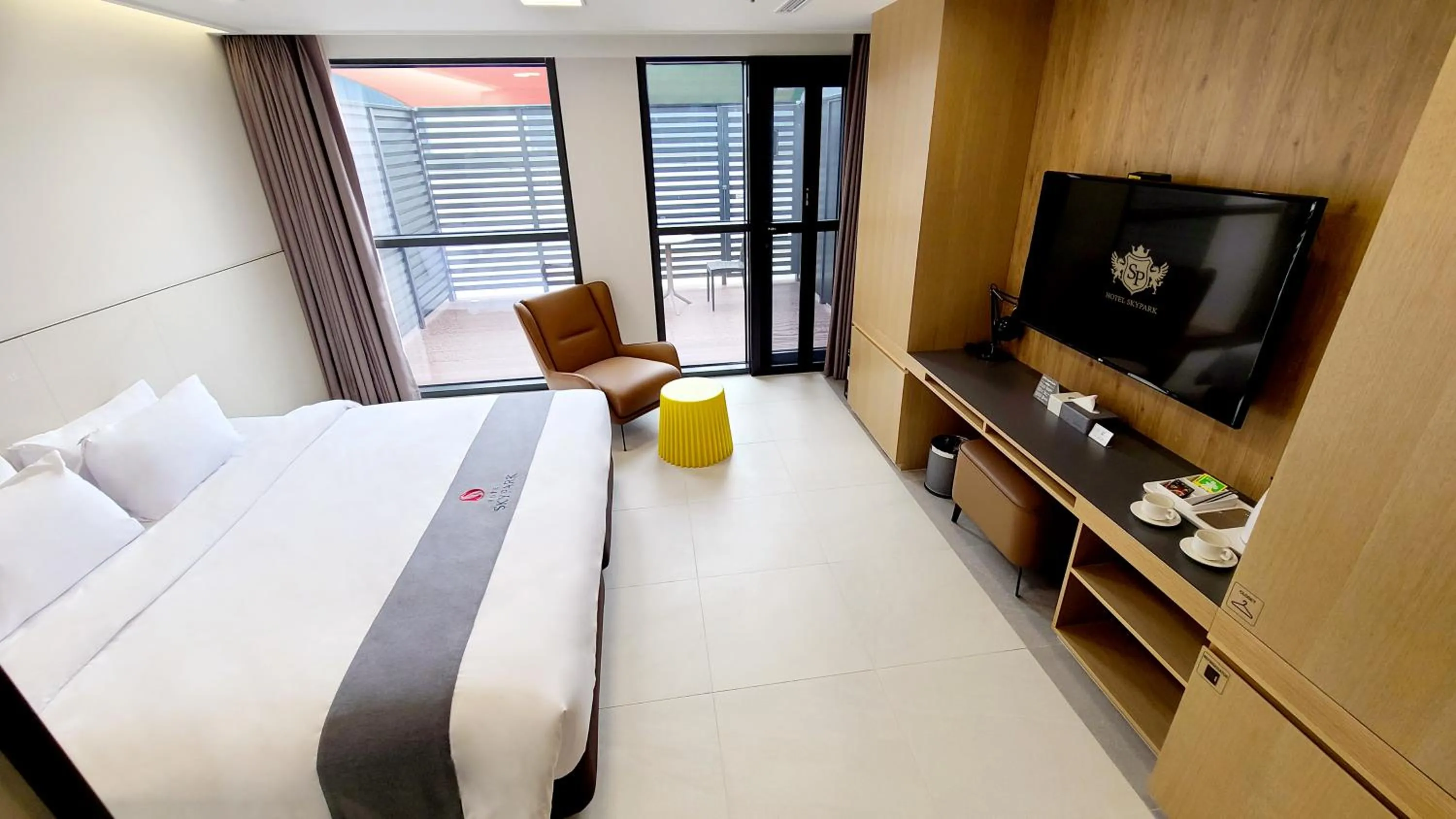 Bed in Hotel Skypark DaejeonⅠ